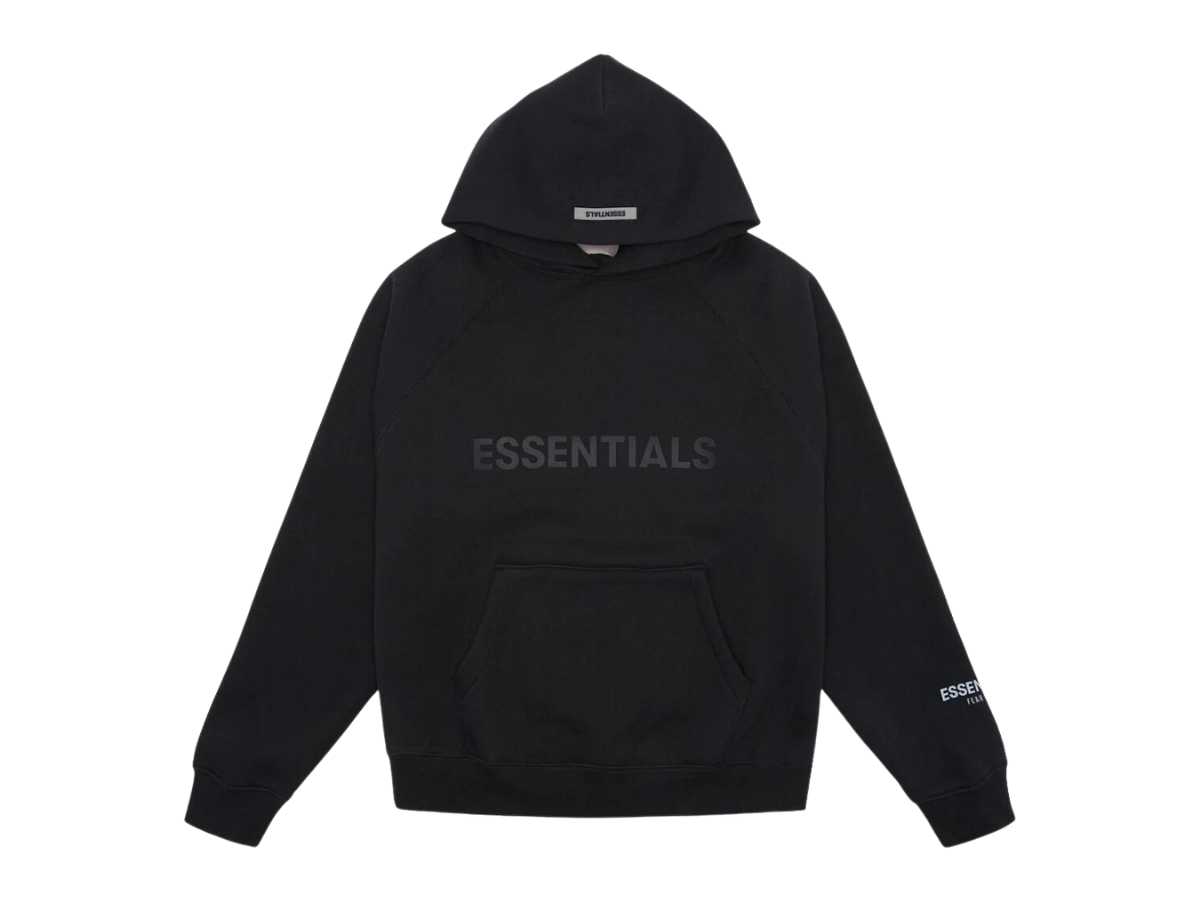 Essential SS20 Black Hoodie