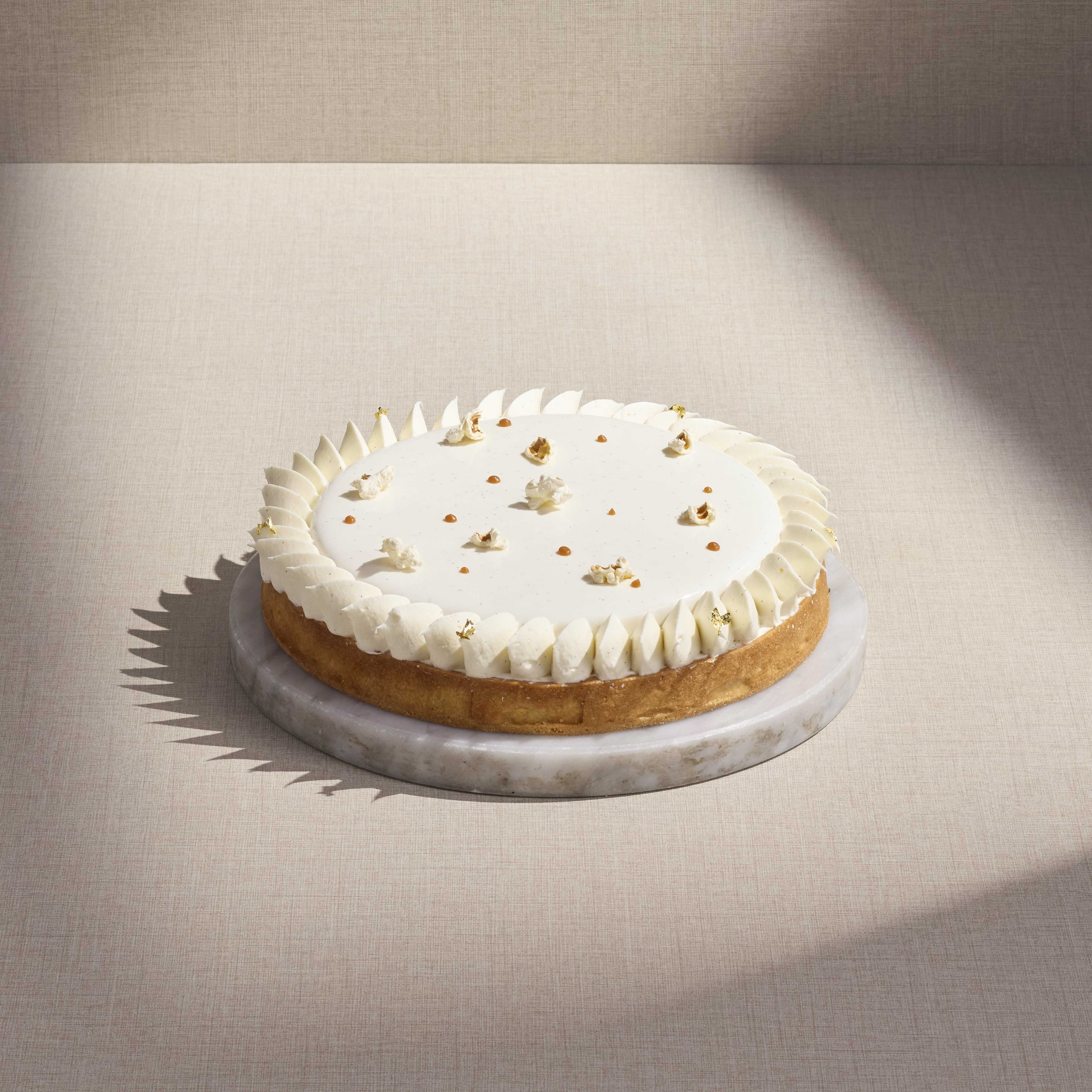 Vanilla & Popcorn Tart