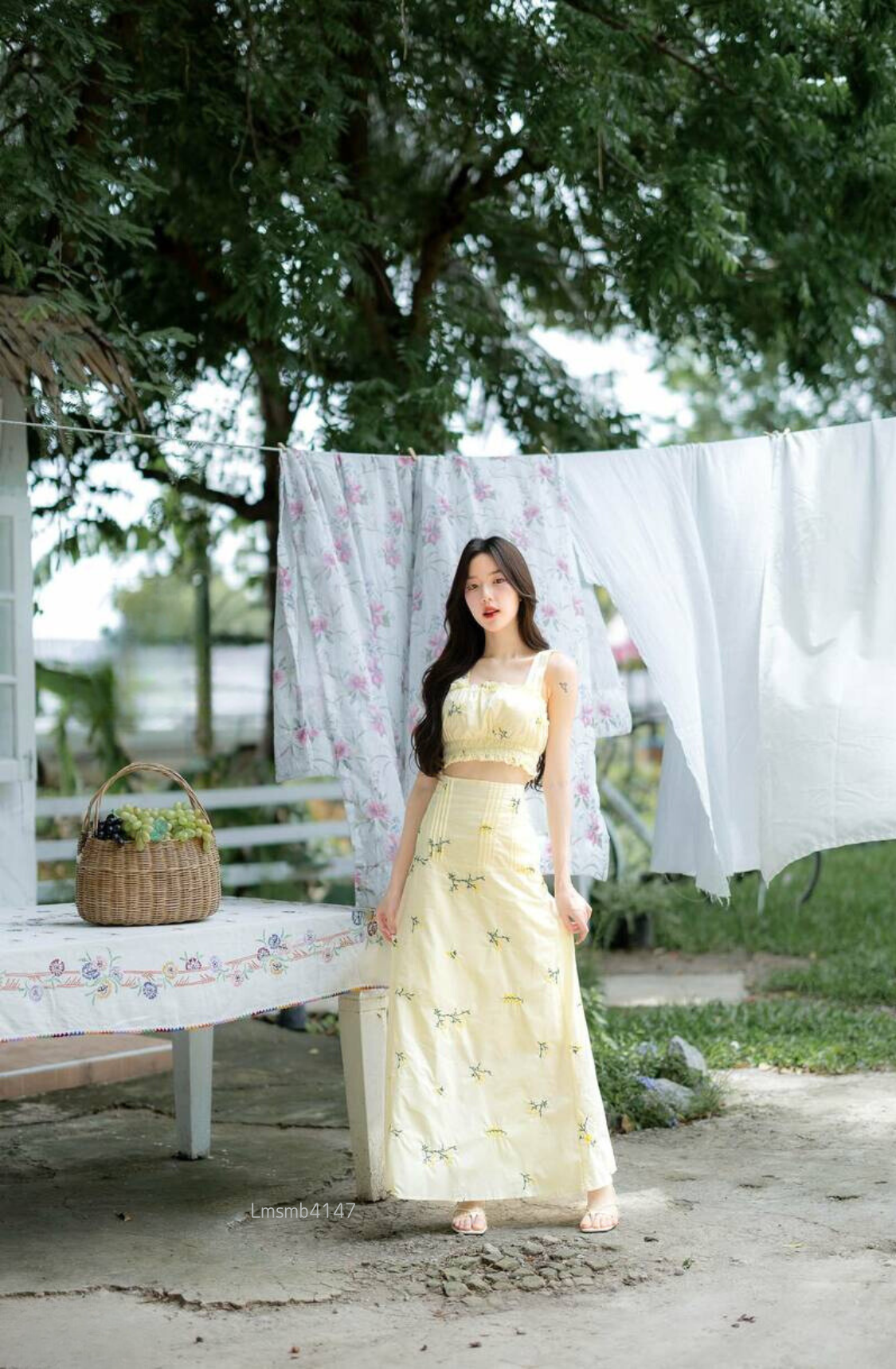 S-Lชุดเสื้อกระโปรง LMSMB4174 