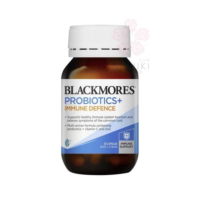 Blackmores Probiotics + Immune Defence 30 Capsules