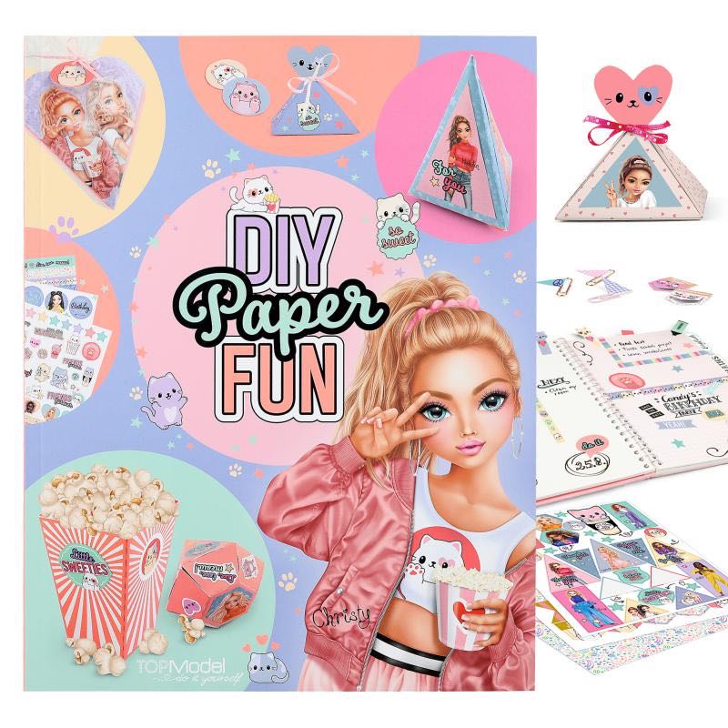 TOPModel DIY Paper Fun Book
