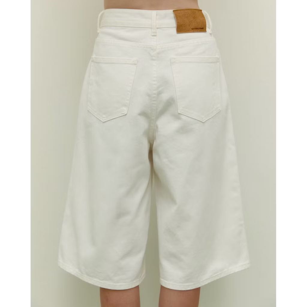 Mainecoon - JUNE WHITE BERMUDA DENIM