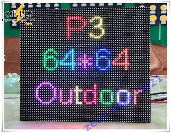 ZeusCorp แผงจอแอลอีดีกลางแจ้ง P3  LED OutDoor P3