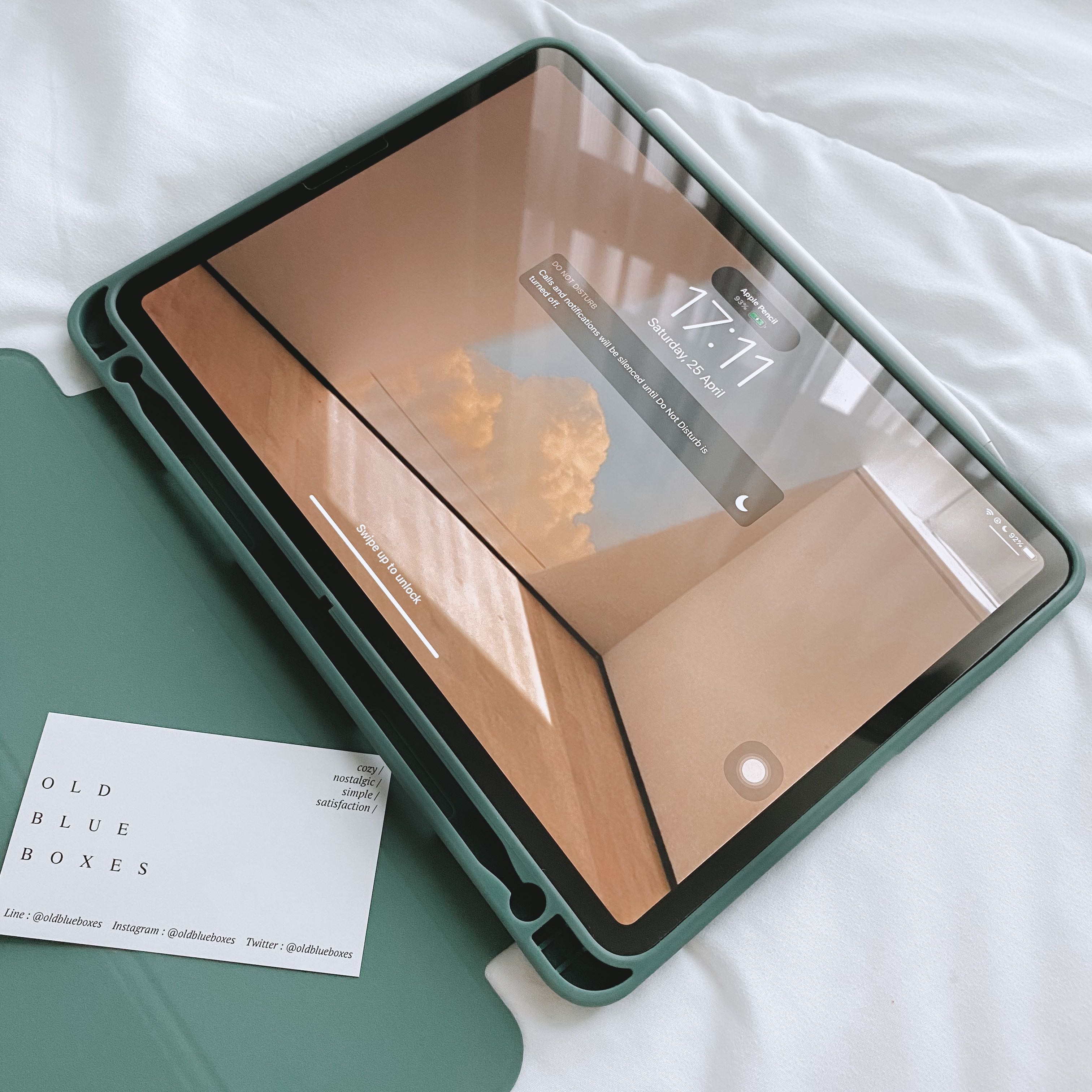 MIDNIGHT GREEN - เคสหลังทึบ (Solid color case)