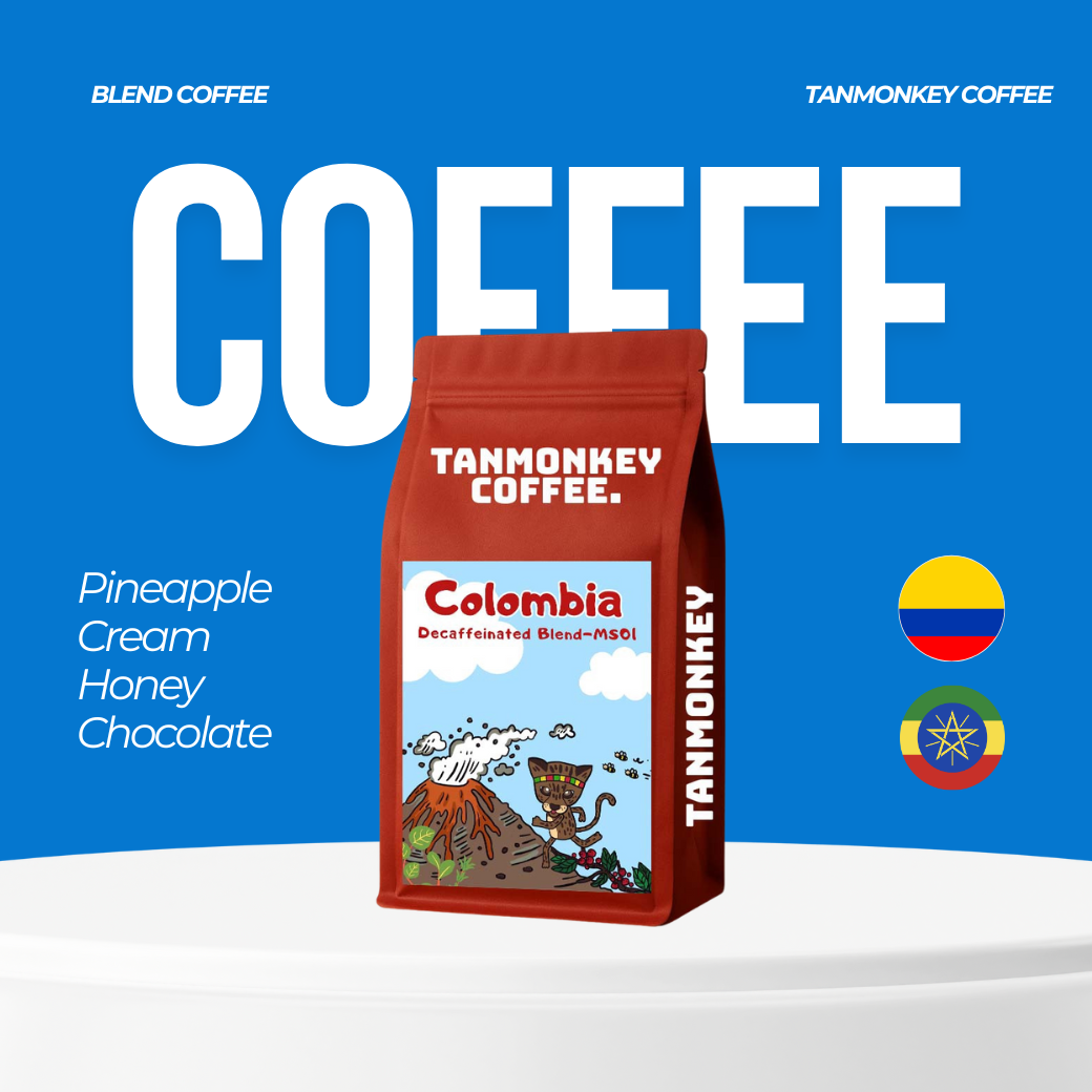 Colombia Decaffeinated MS01  Full City