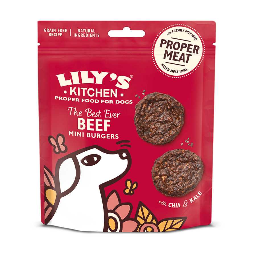 Lily's Kitchen - The Best Ever Beef Mini Burgers (70g)
