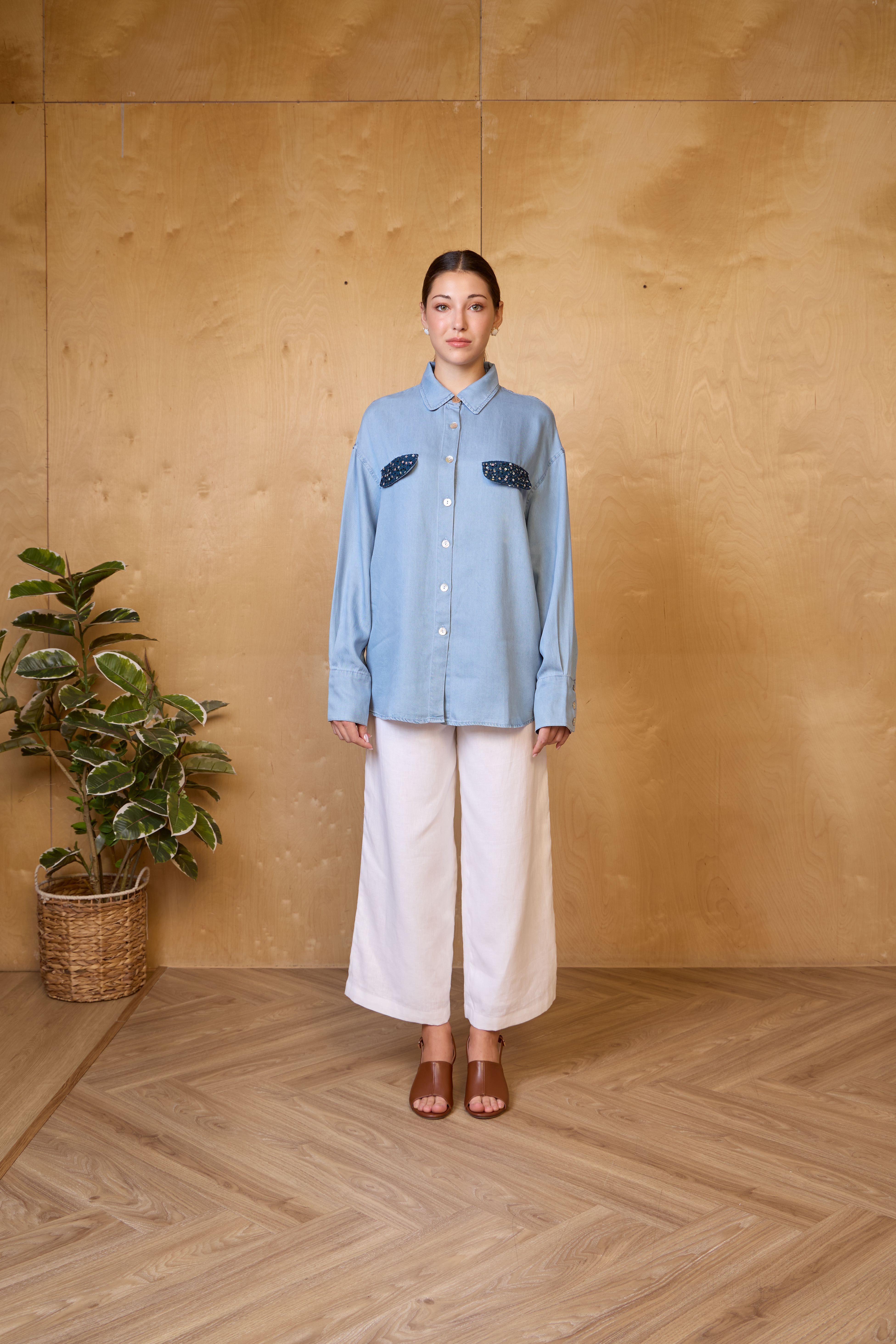 The Effortless Embroidered Shirt