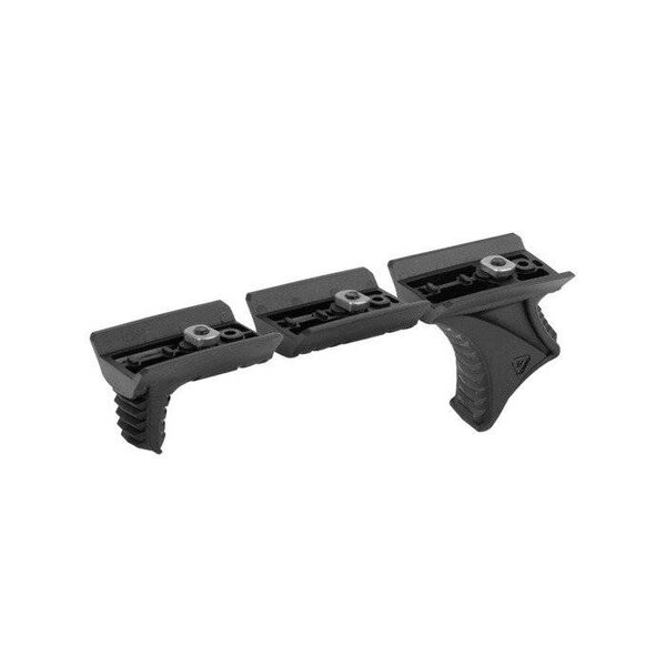 กริ๊ปมือหน้า ทรงSI 3pcs Link Key-mod/ M-lok Hand Stop Kit