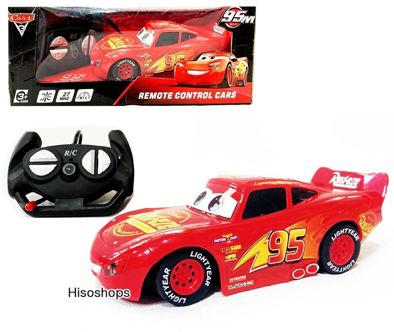 The Cars 3 Lightning Macqueen Remote control car. รถคาร์3 บังคับรีโมทไร้สาย รถบังคับใหม่ล่าสุด!!