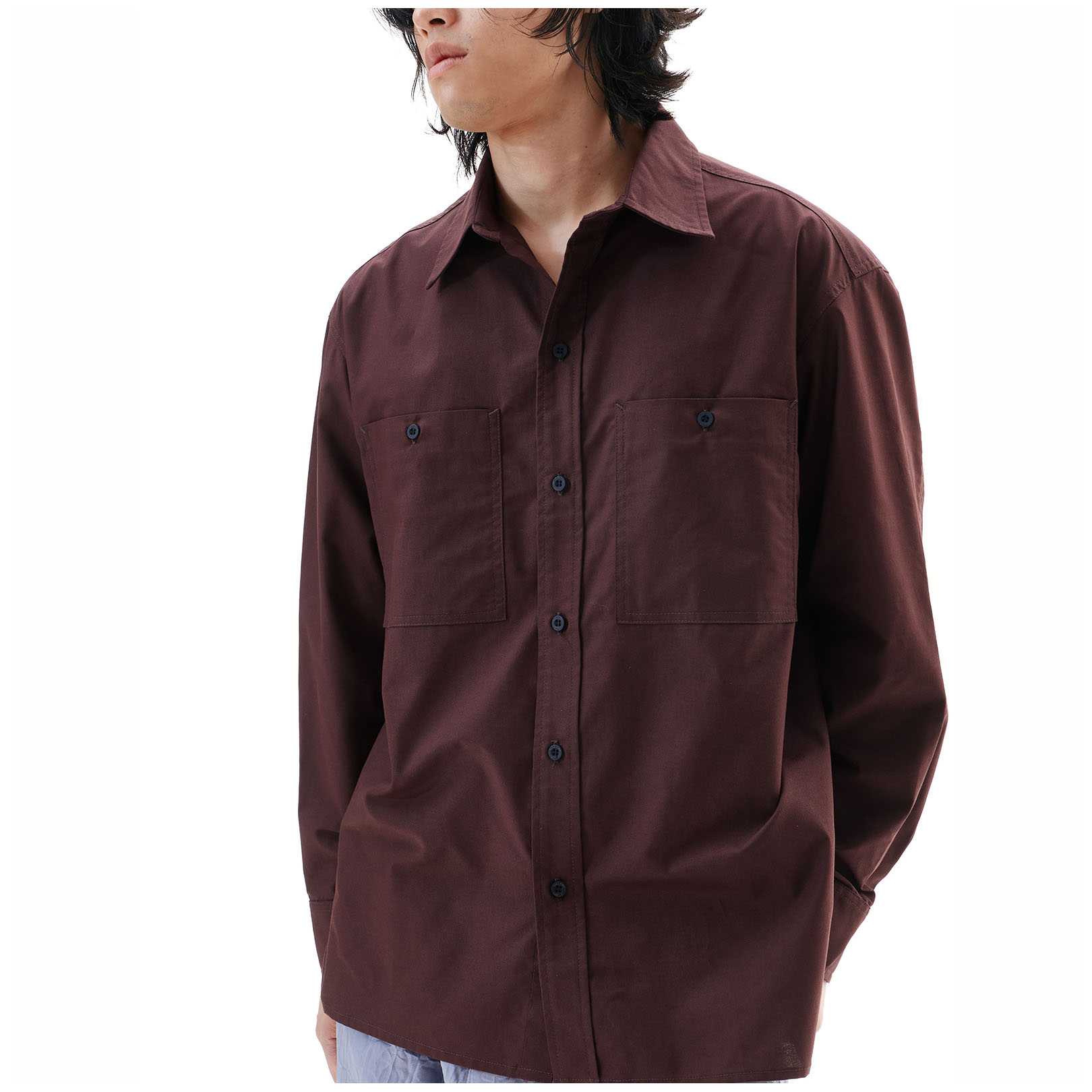 DAILY SHIRTS (DEEP BROWN)