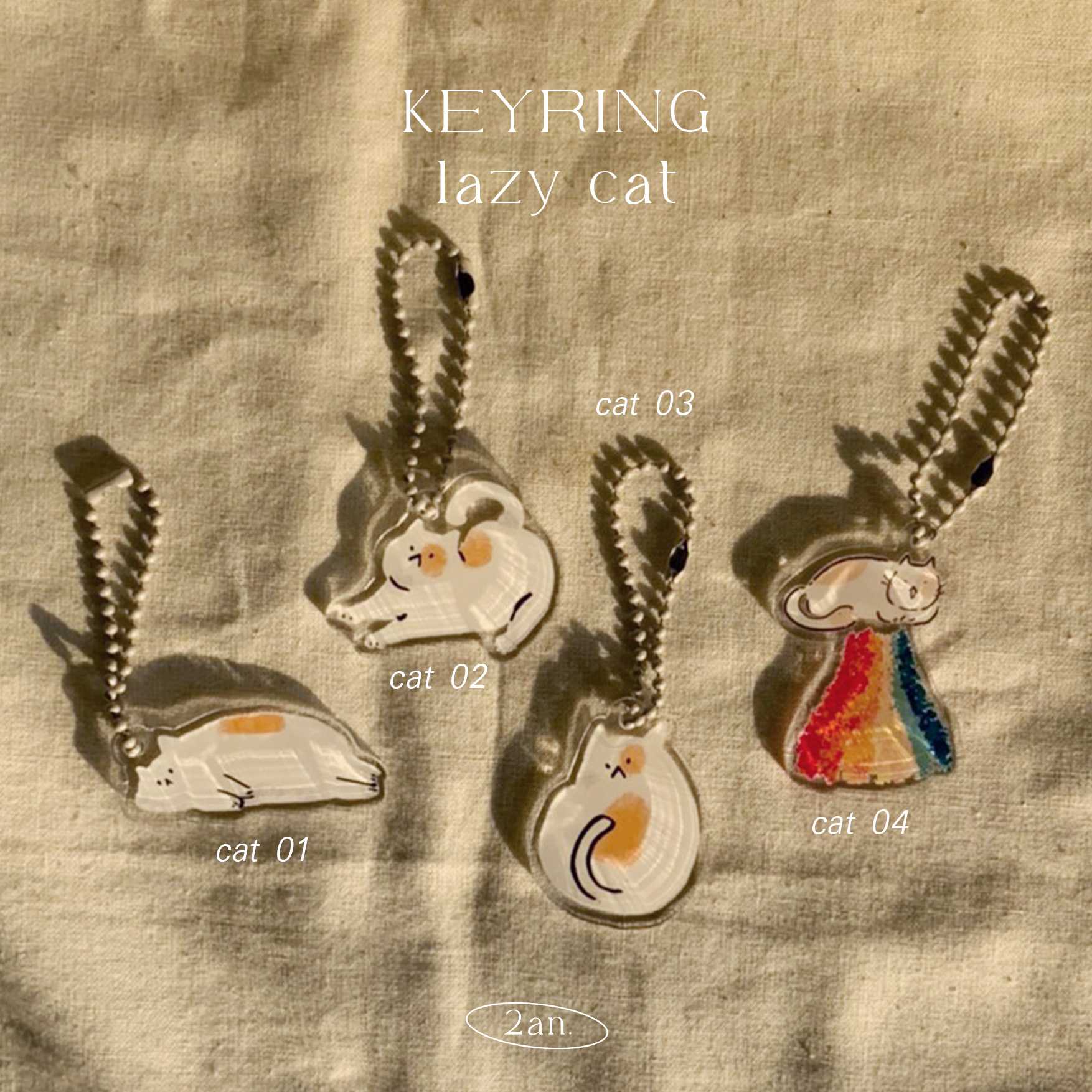 Keychain - Cat