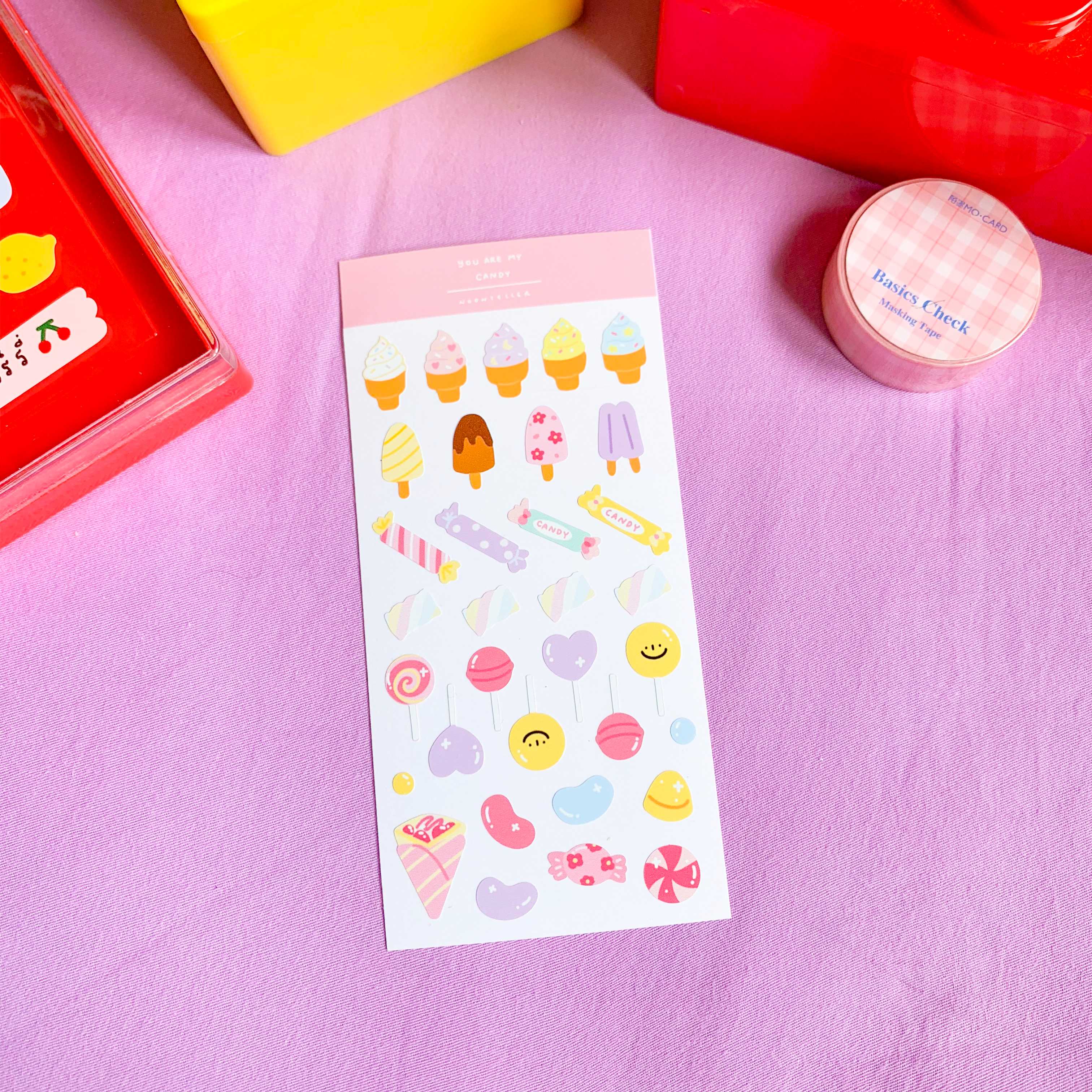 Diecut Sticker : สติกเกอร์ไดคัท icecream