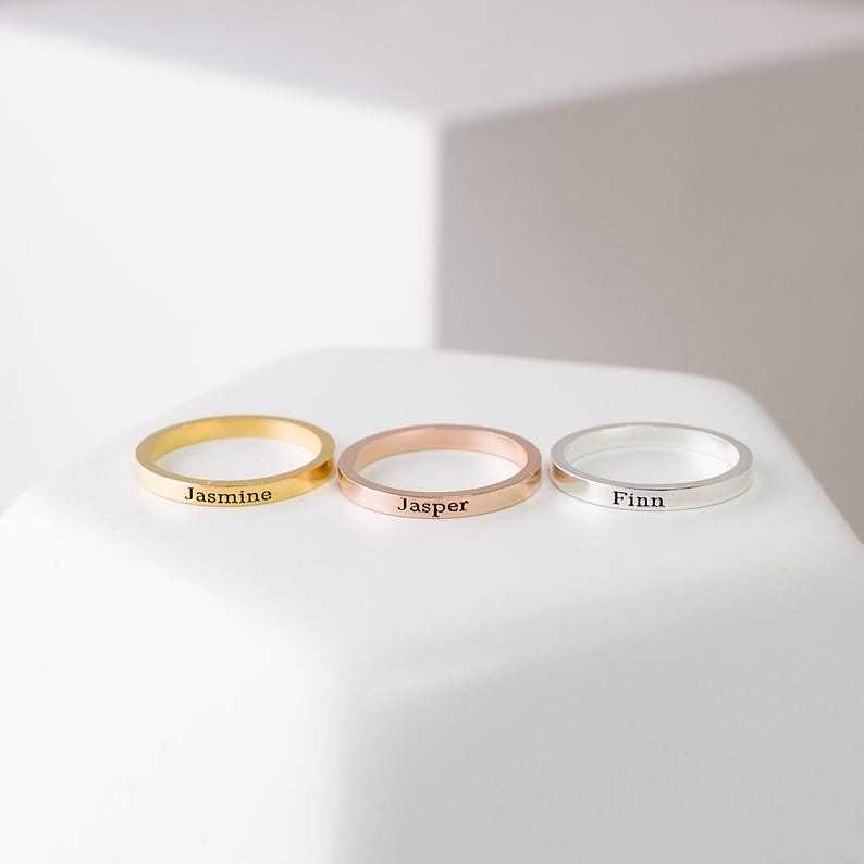 ♡แหวนสลักชื่อ