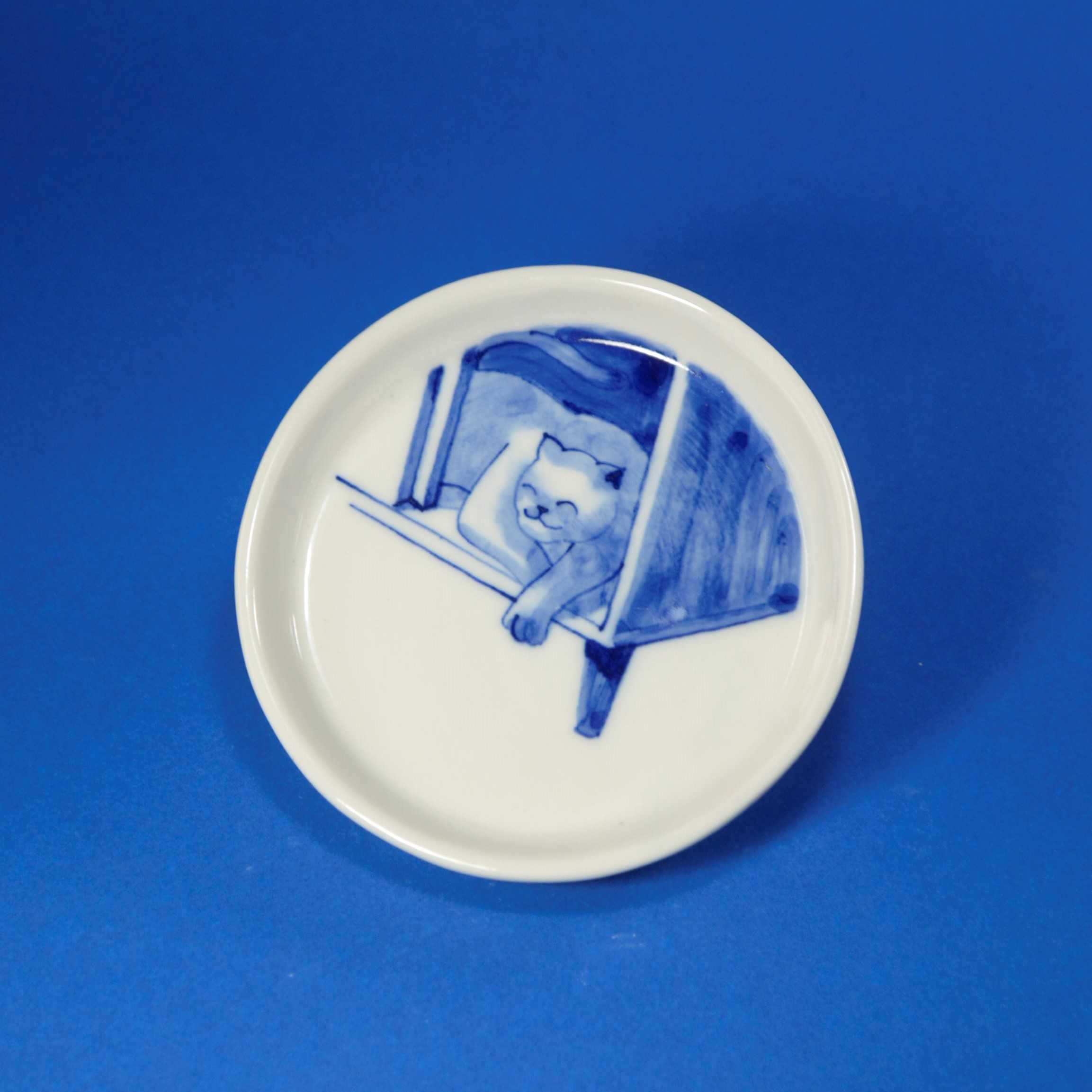 จานเล็กลายแมว 03