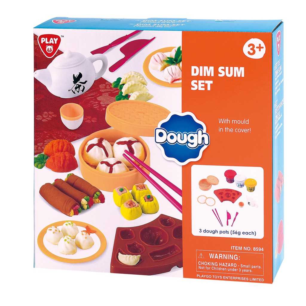 Playgo ของเล่นเสริมพัฒนาการ โดว์มินิเซ็ตติ่มซำ (PG-8594)