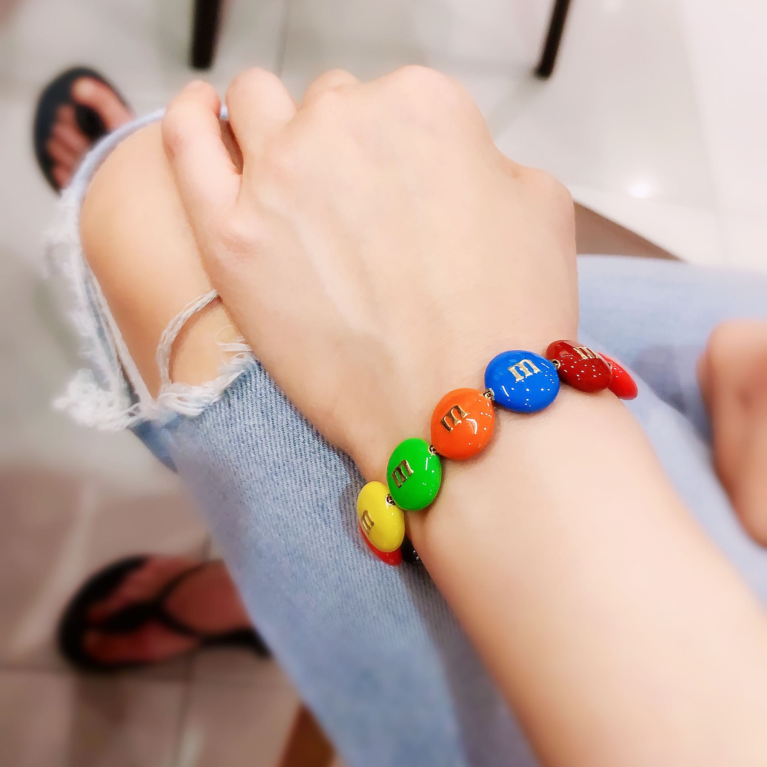 สร้อยข้อมือ Waves of colors