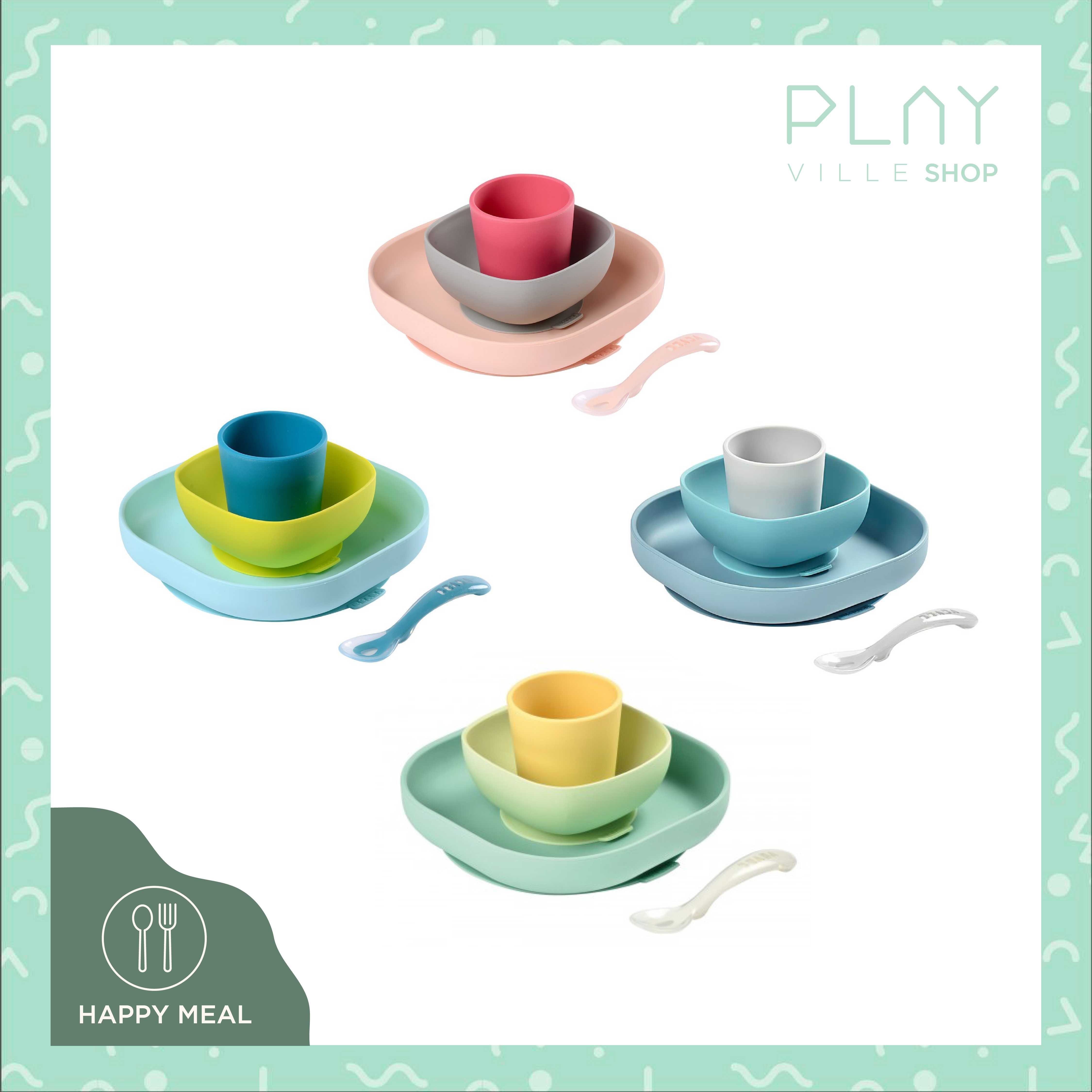 BEABA : Silicone Meal Set