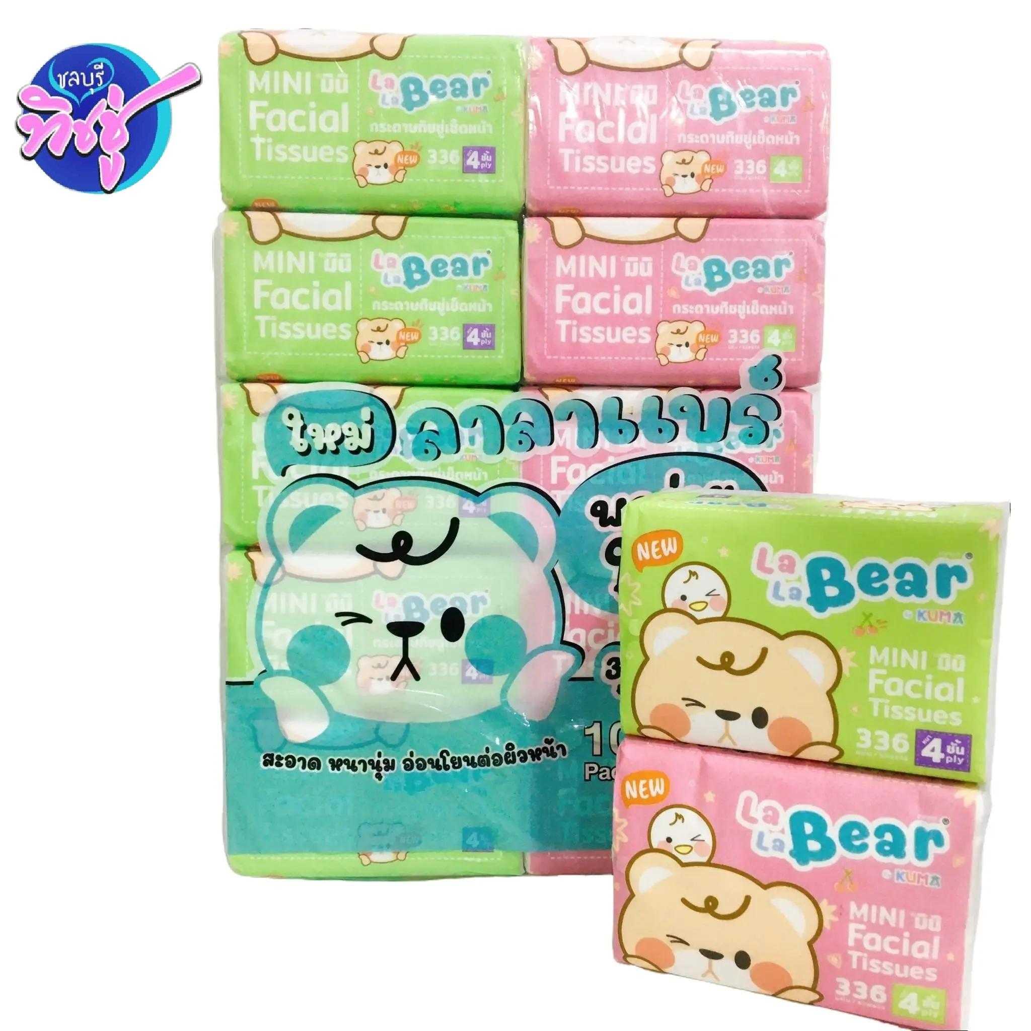 กระดาษเช็ดปาก Lala Bear  Popup 336 แผ่น  แพ็ค