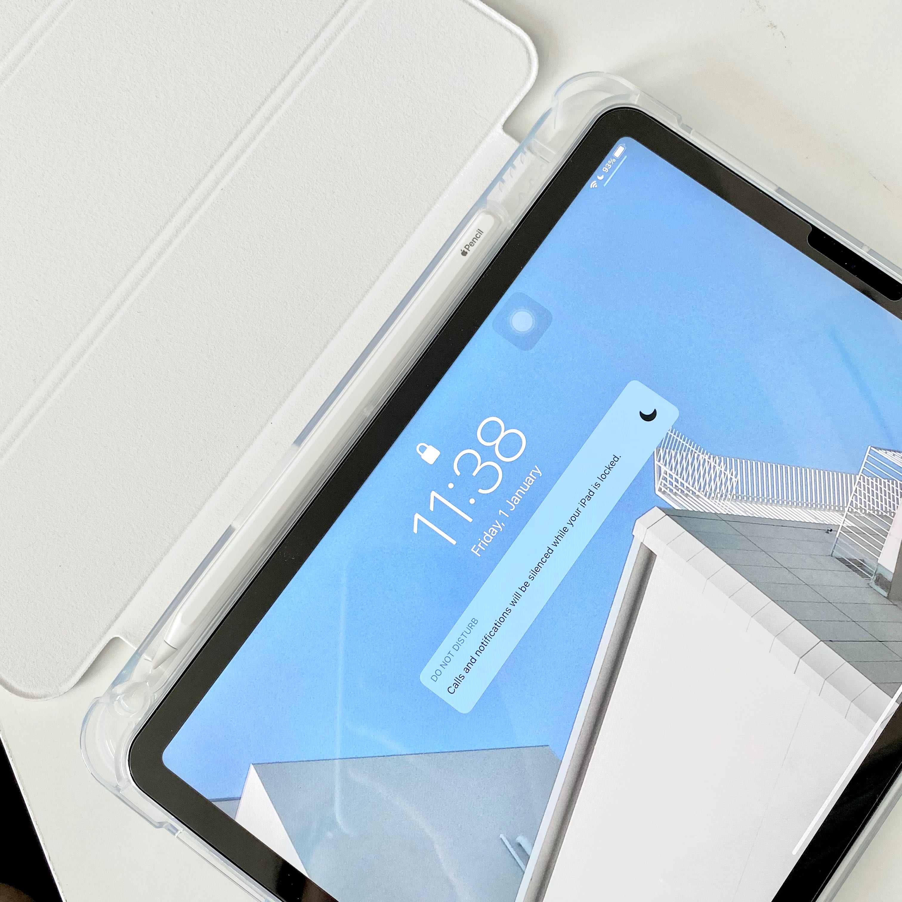 SOFT WHITE - เคสหลังใสขุ่น (Transparent case)