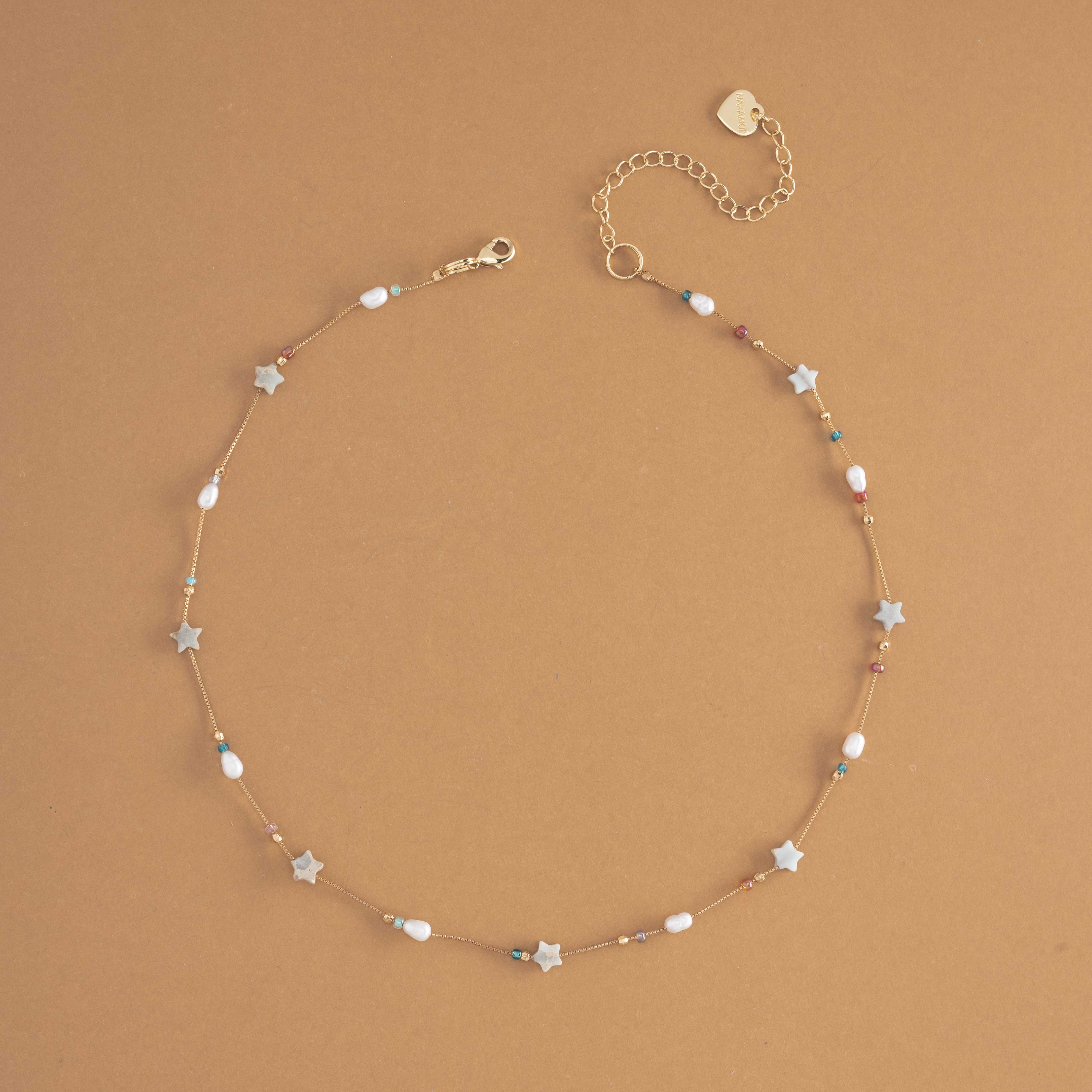HAPPY STAR-TIN NECKLACE