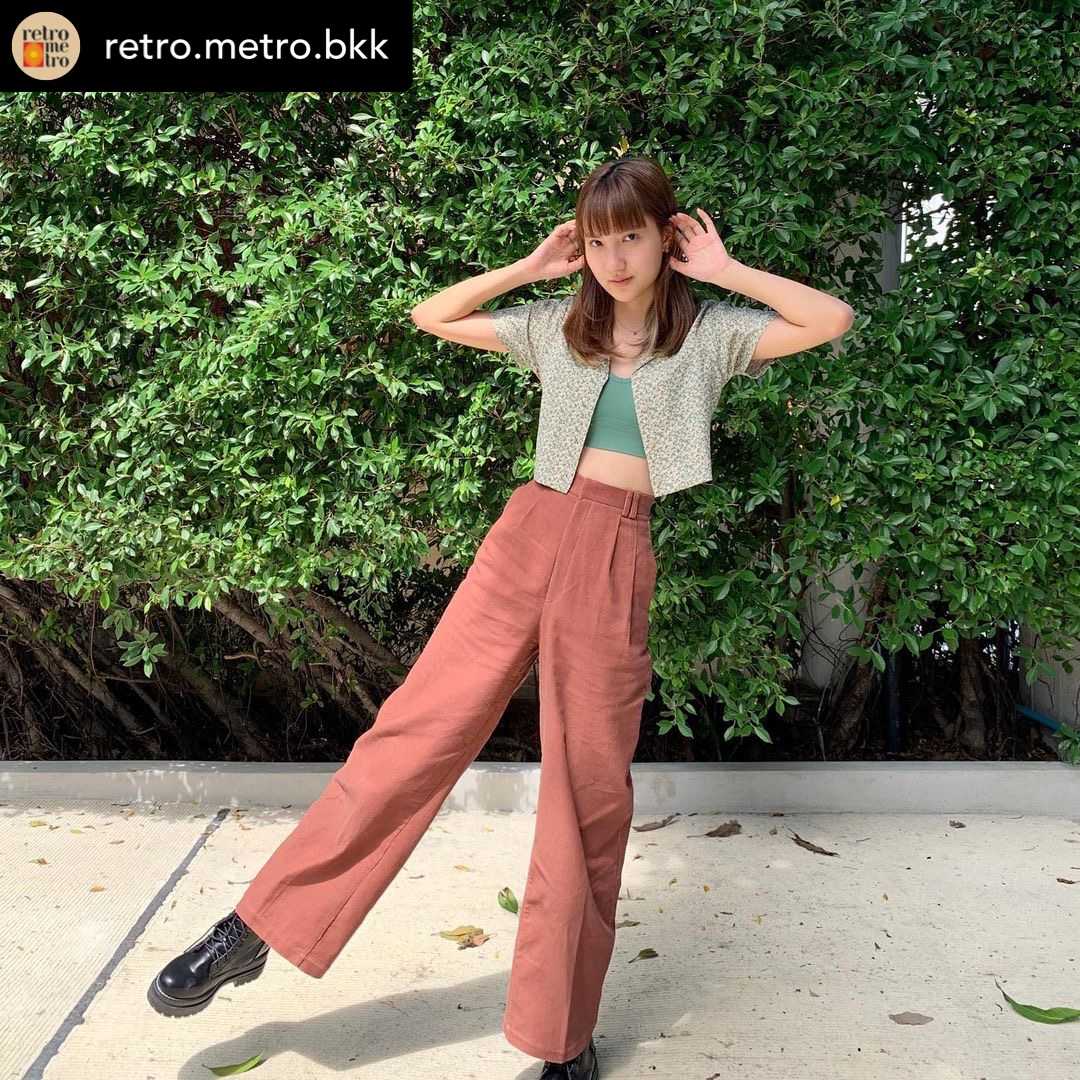 Women's Corduroy Pants (Brick)