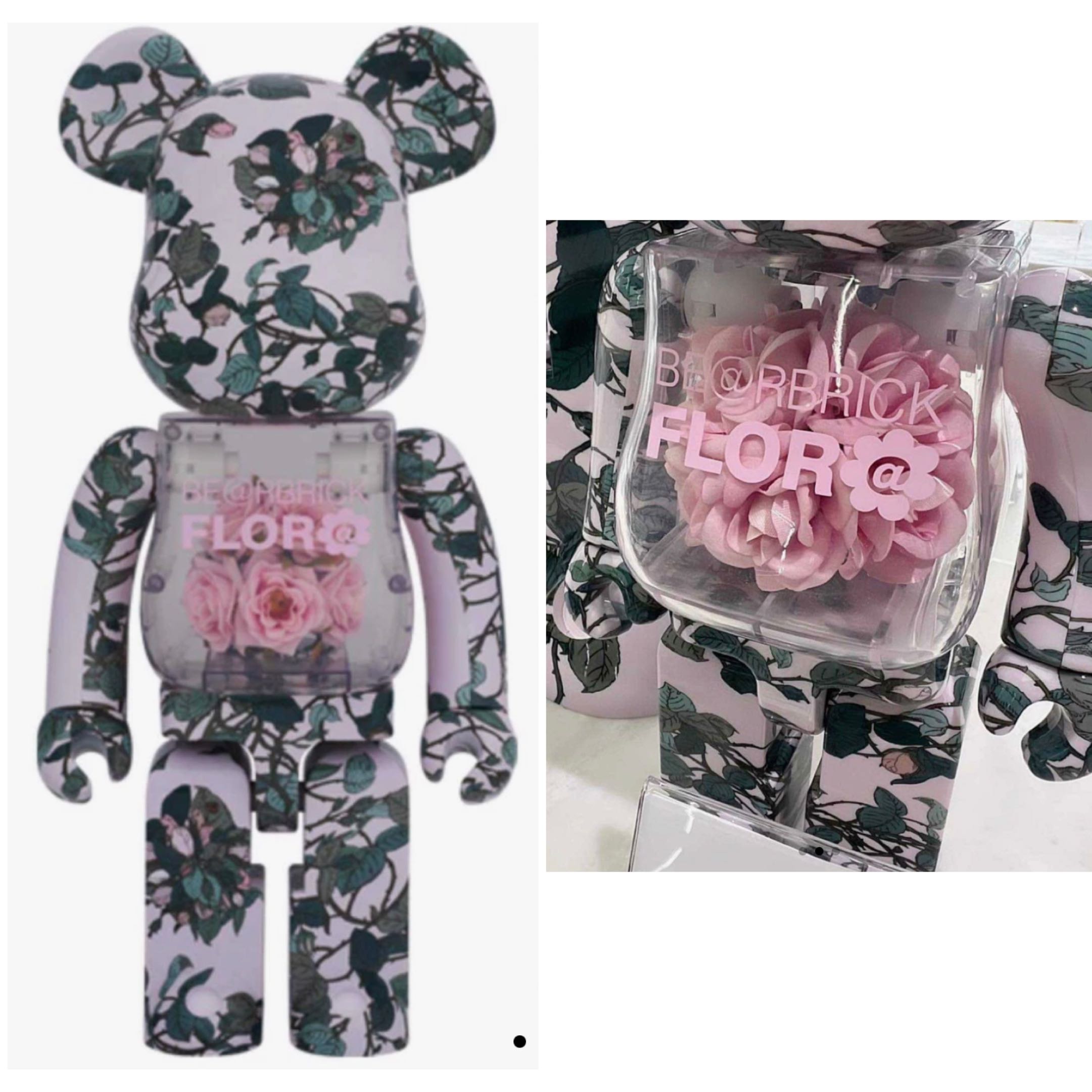 BE@RBRICK - 完売品BE@BRICK FLOR@ PINK ROSE 400％ ベアブリック $_57.JPG?set_id=880000500F