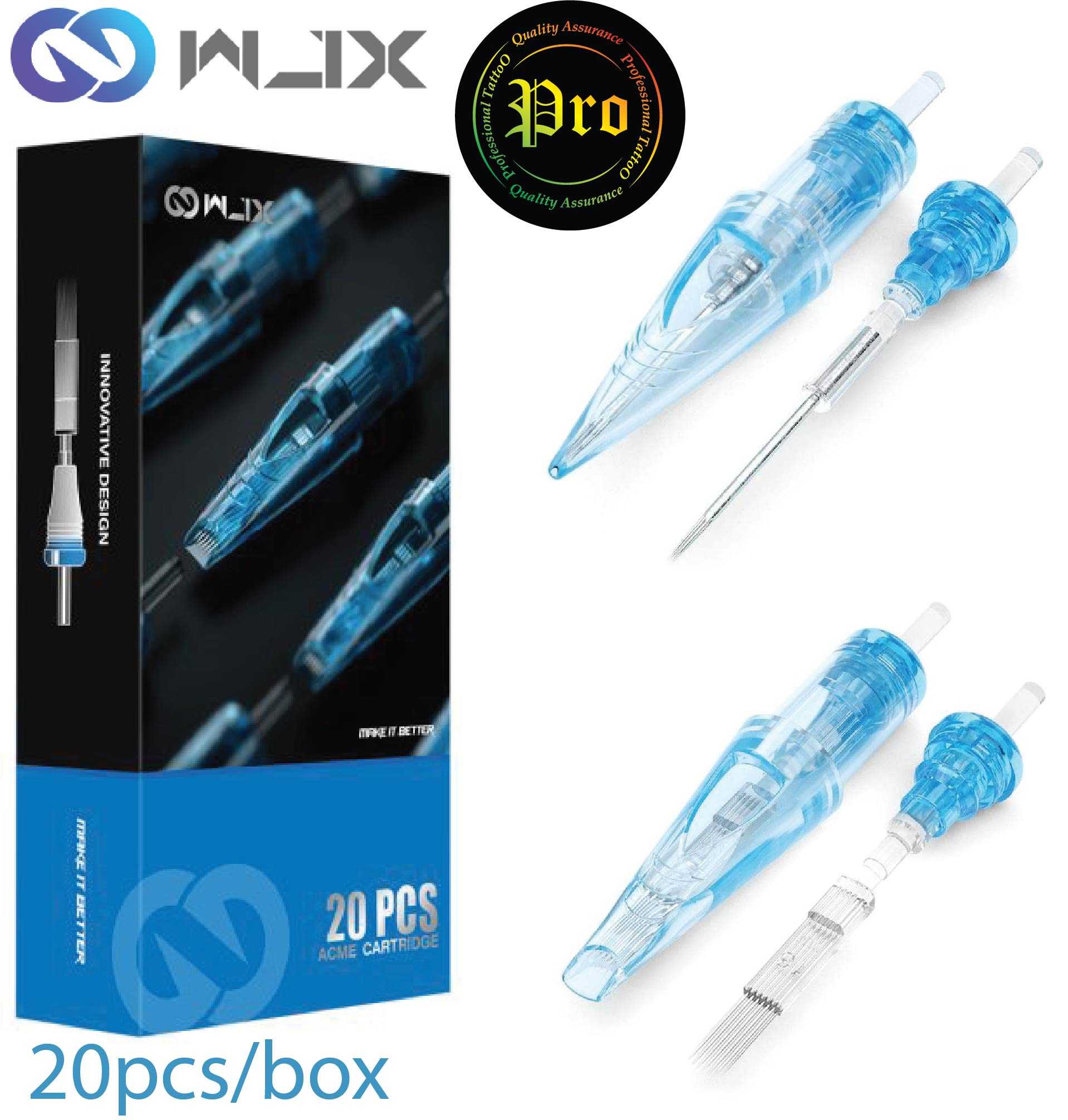 เข็ม WJX Tattoo Cartridges Needles 20 pcs/box (RL)