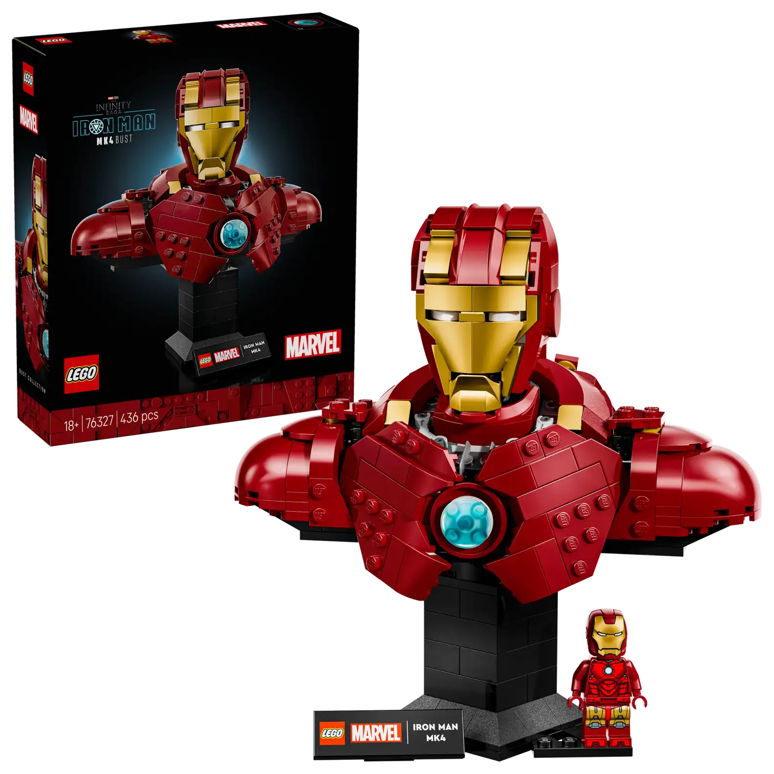 LEGO 76327 Iron Man MK4 Bust(สินค้าซื้อแล้วไม่รับเปลี่ยนคืน)
