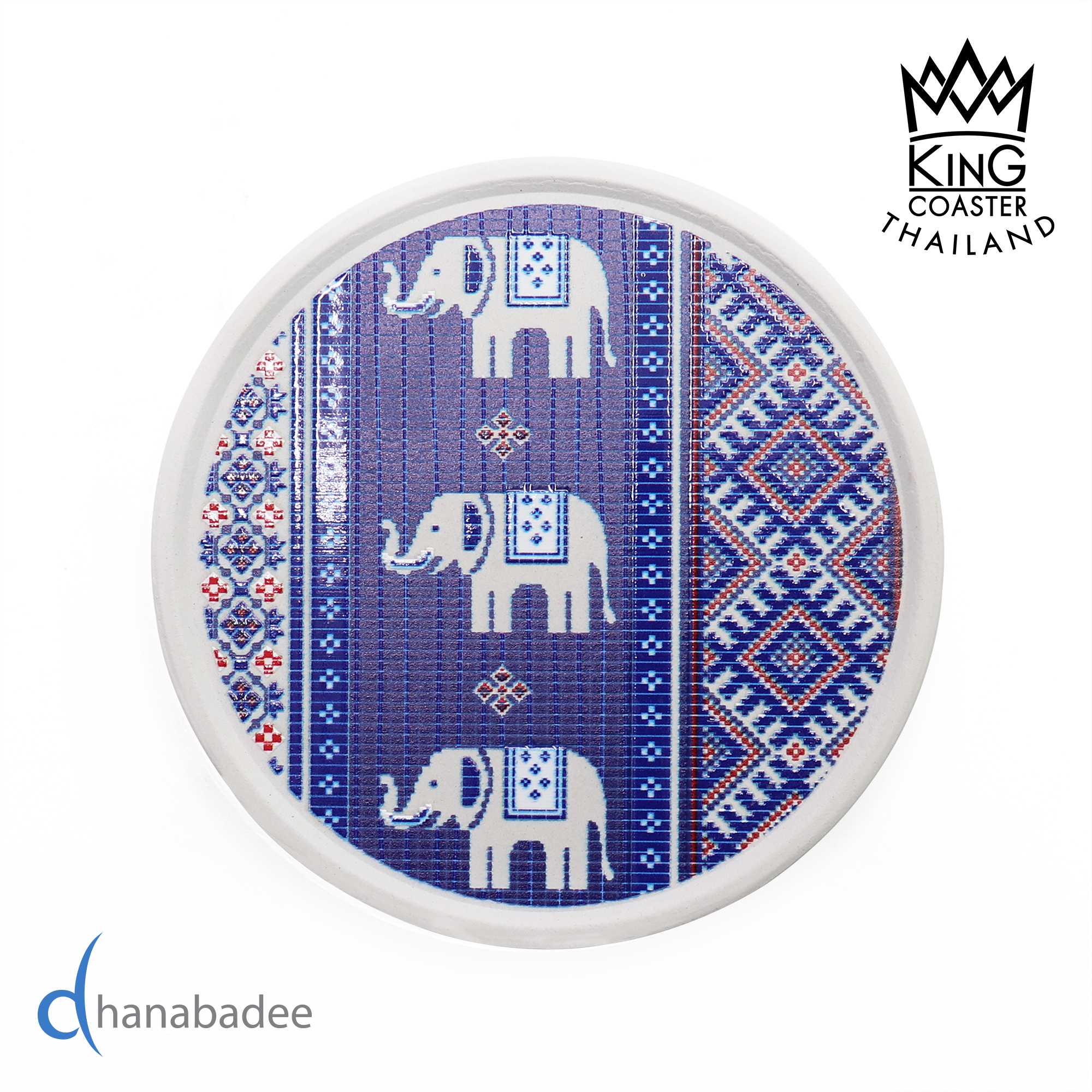 จานรองแก้ว R10025 ทรงกลมมีขอบ -ELE TEXTILE-02
