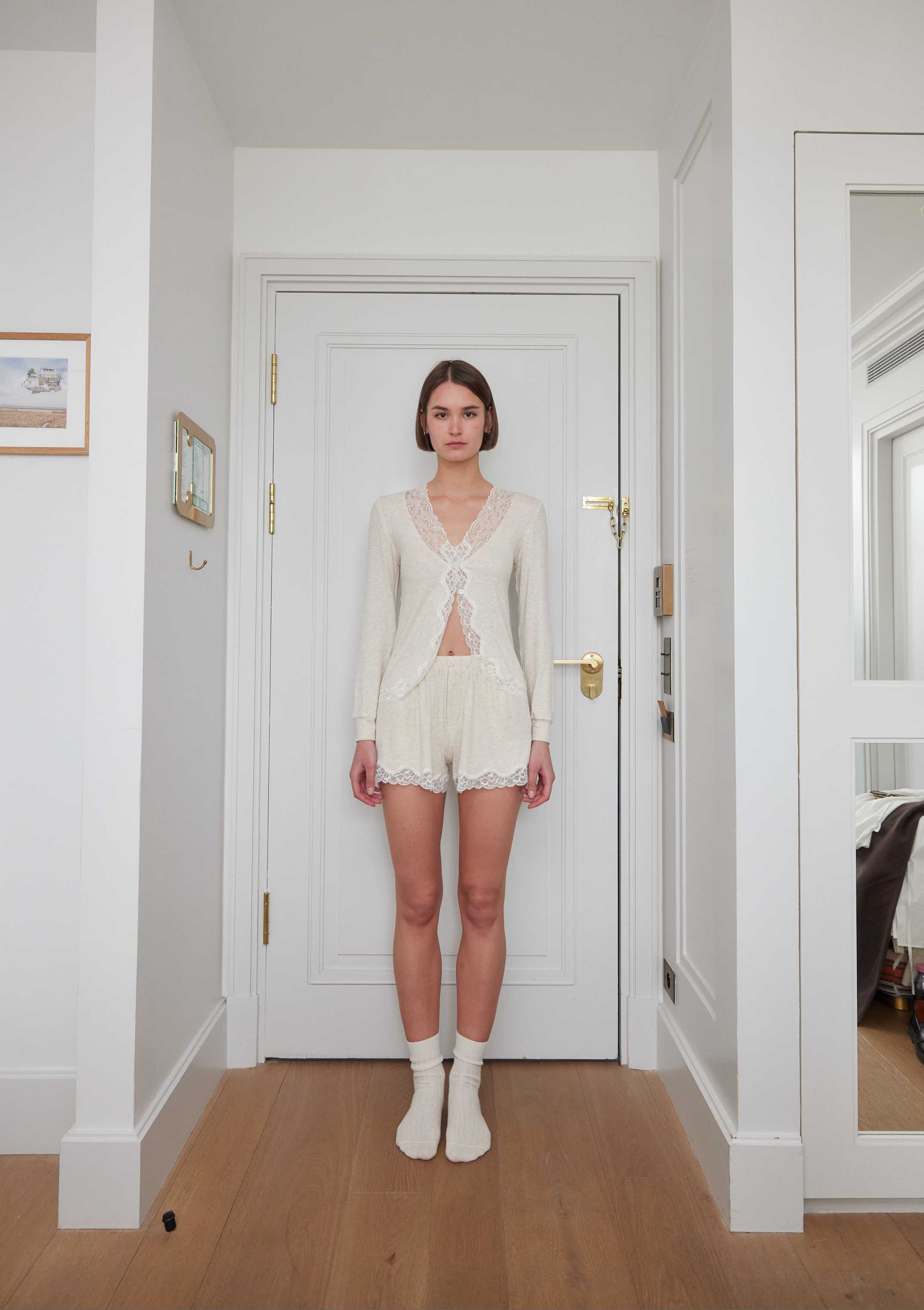 RIBBED TOP (CREAM)