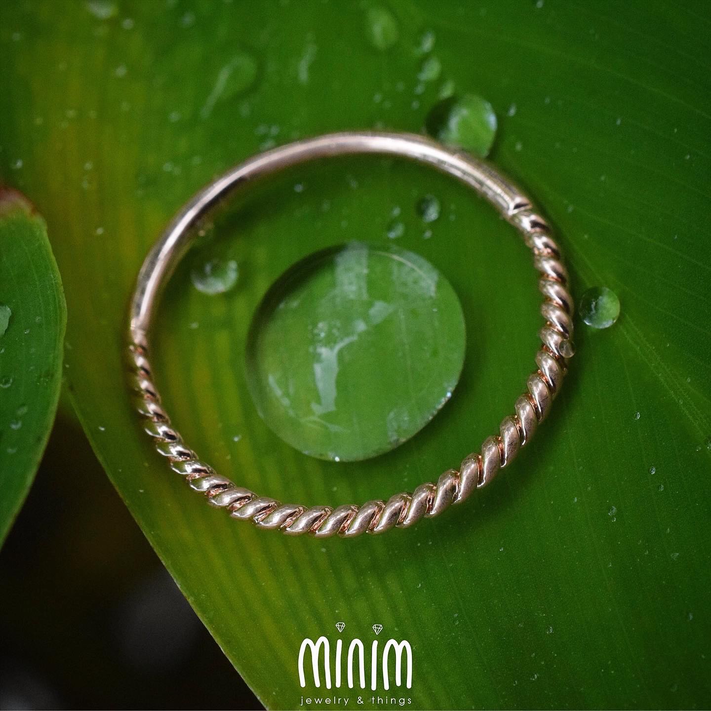 แหวนเงิน #minimsignature รหัส R123