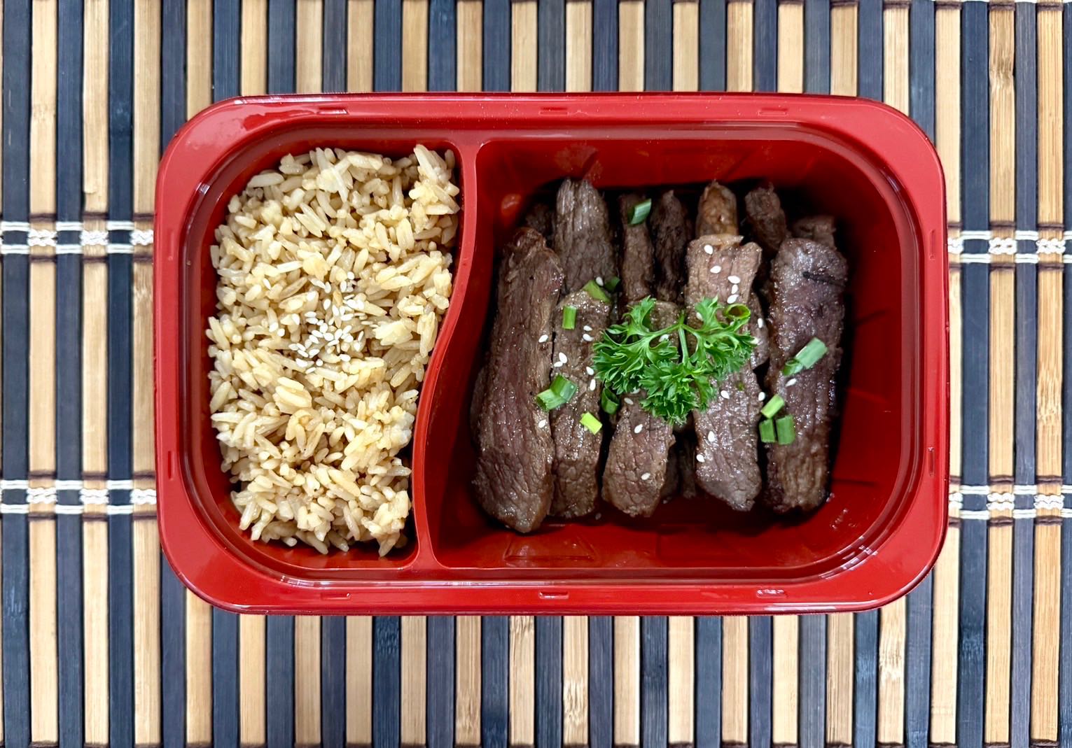 HighPro Grilled Beef Yakiniku with Garlic Rice