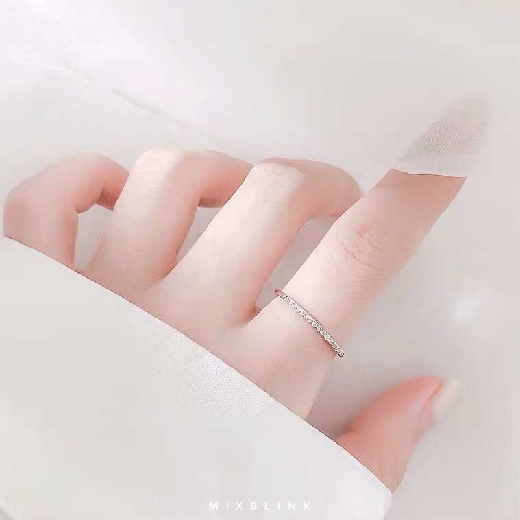 แหวน Irene - ส่งฟรี EMS ( เงินแท้ 92.5% ) #D8