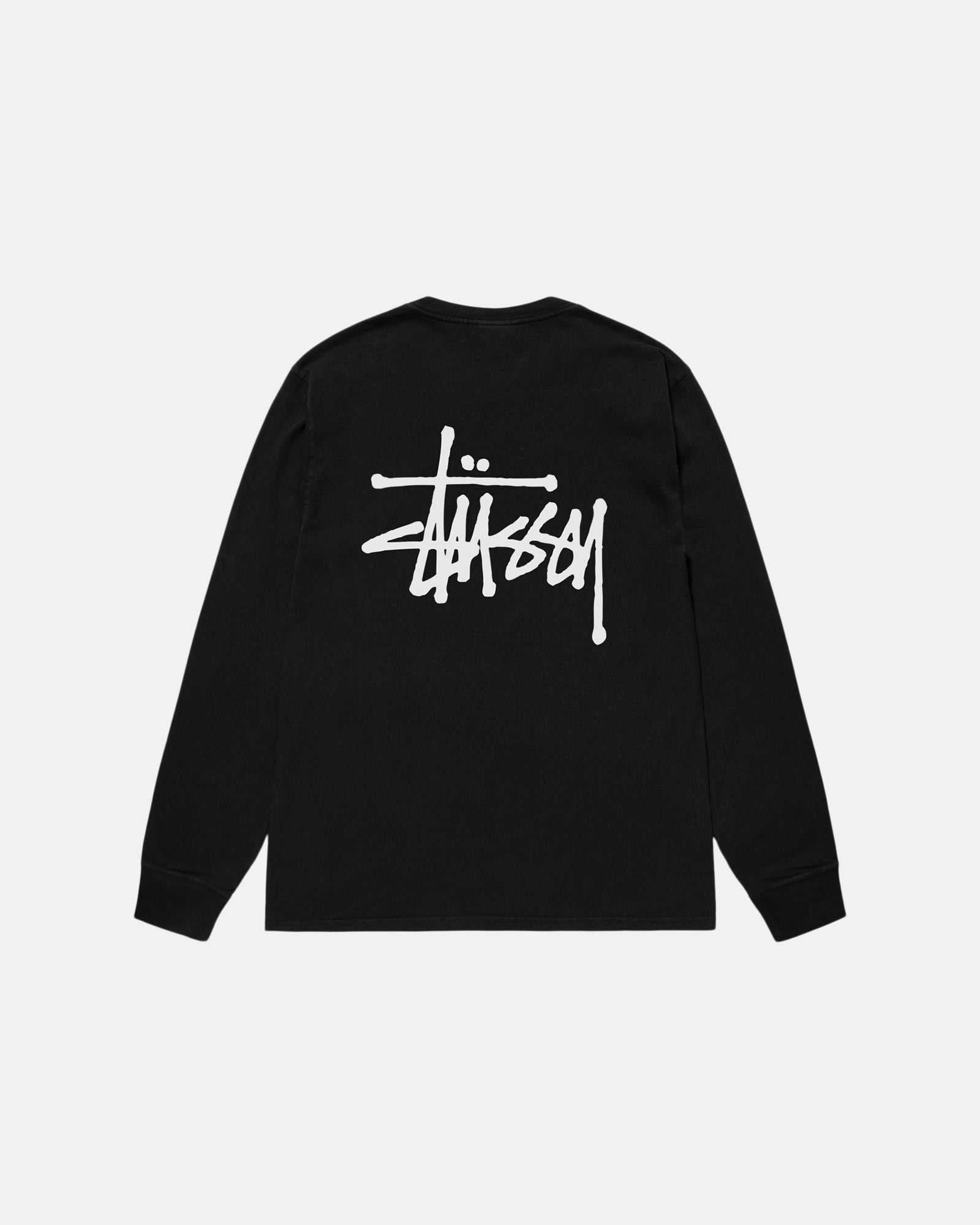 stussy BASIC STÜSSY LS TEE PIGMENT DYED