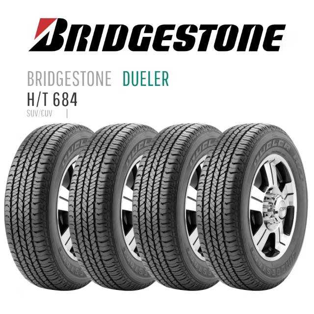 ยางรถยนต์ 255/60 R18 BRIDGESTONE รุ่น D684 ปี2023 (ราคา4เส้น)