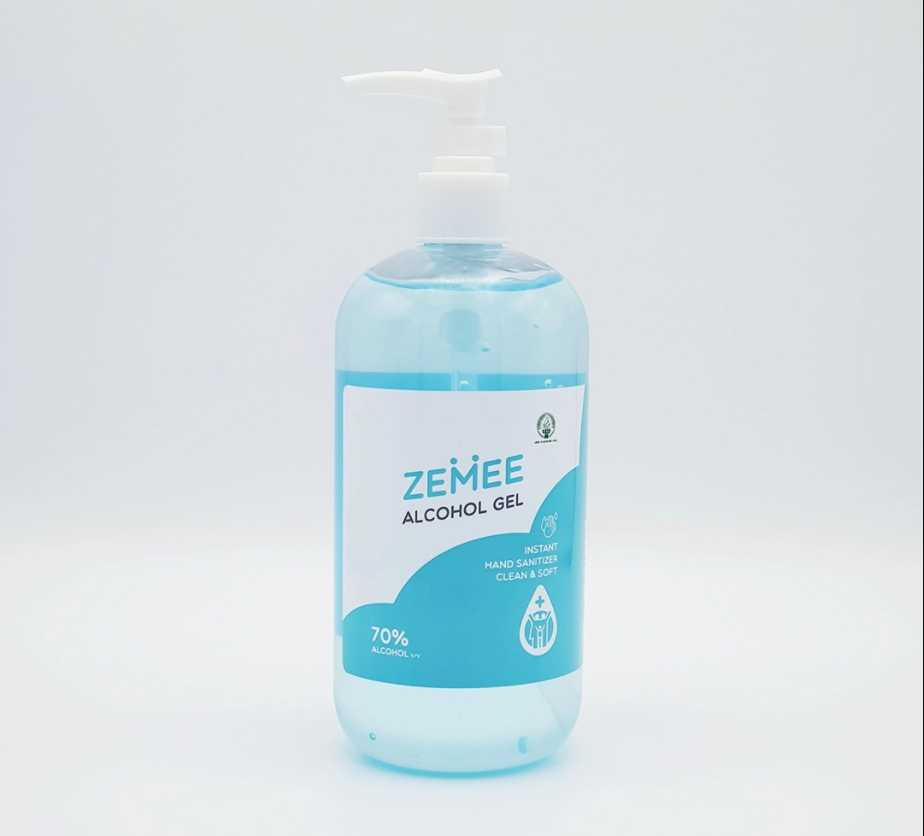เจลแอลกอฮอล์ Zemee Alcohol ขนาด 500 mL