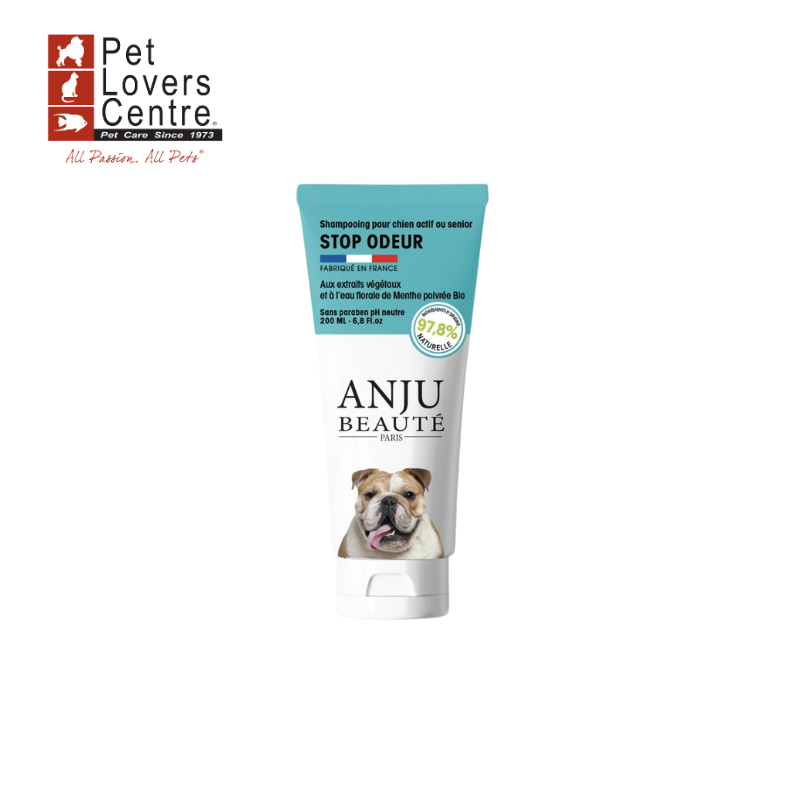 แชมพูสุนัข นำเข้าจากฝรั่งเศส ANJU BEAUTE STOP ODOR 200ML