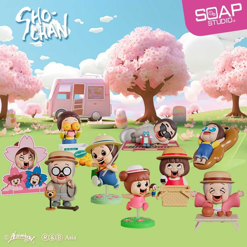 ❣️ พร้อมส่ง ❣️ แบบสุ่ม ❣️ Sho-Chan Sunny Outing Adventure ( SOAP STUDIO  )   🤏🏻🦋✨[ ส่งฟรี ]