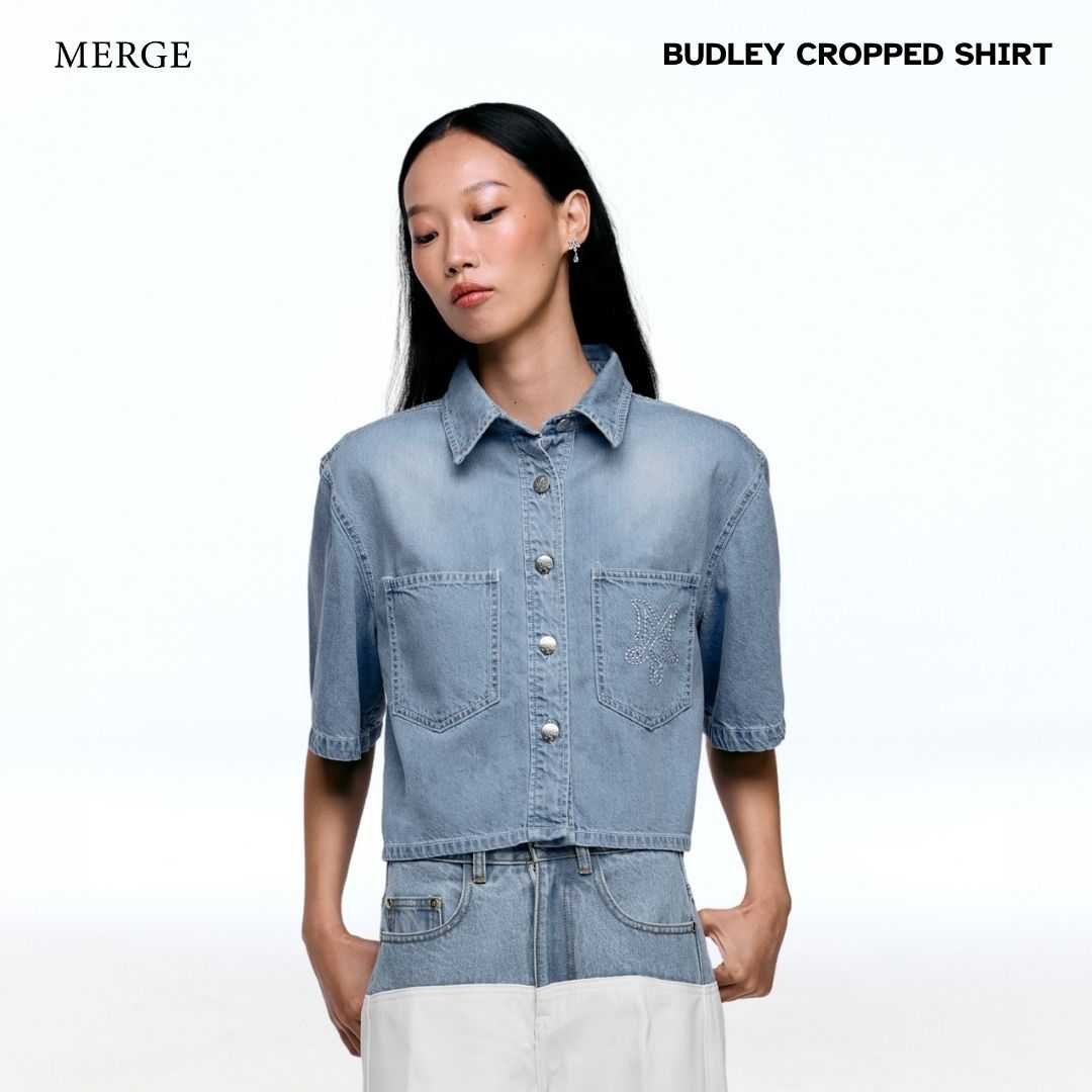 Merge Official - Budley Cropped Shirt (พร้อมส่ง)
