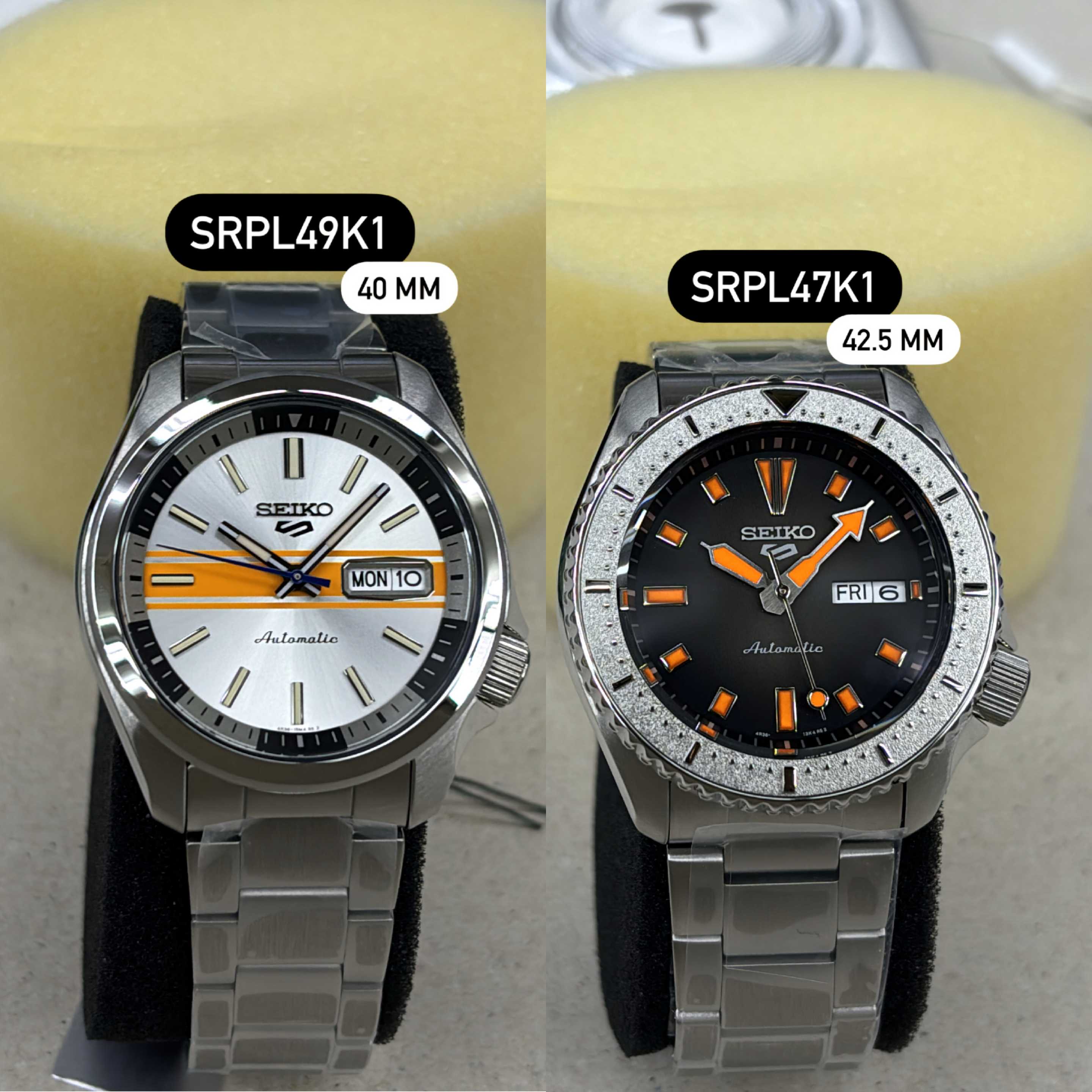 SEIKO 5 Sports Racer’s Heritage Collection นาฬิกาข้อมือผู้ชาย รุ่น SRPL47K / SRPL49K