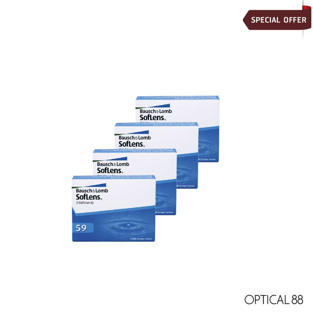 Soflens 59 (2P) X Pack 4