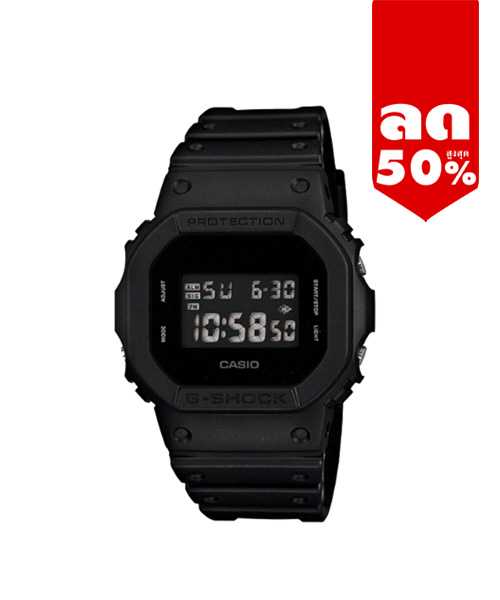 G-SHOCK นาฬิกาคาสิโอ พร้อมส่ง นาฬิกาข้อมือ นาฬิกาของแท้ ประกันศูนย์ CMG 1 ปี รุ่น DW-5600BB-1