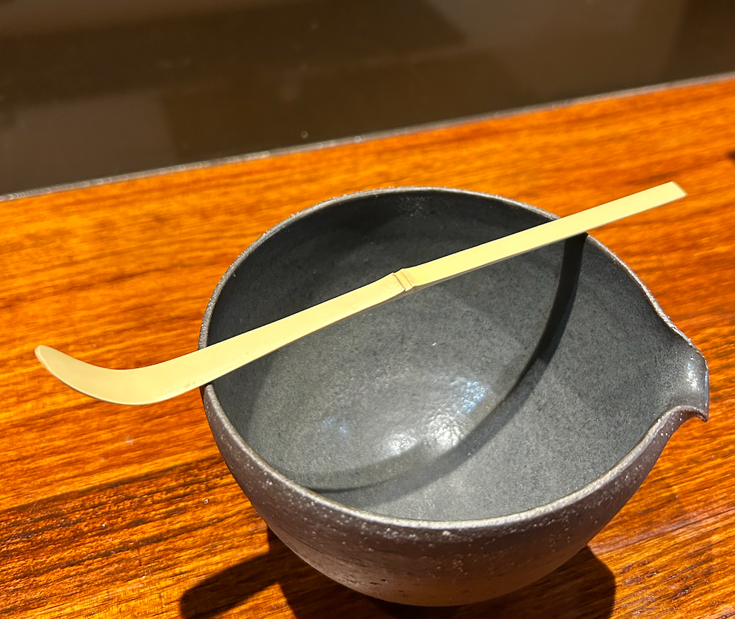 TEAWARES: Chashaku - White bamboo - Takayama, Nara