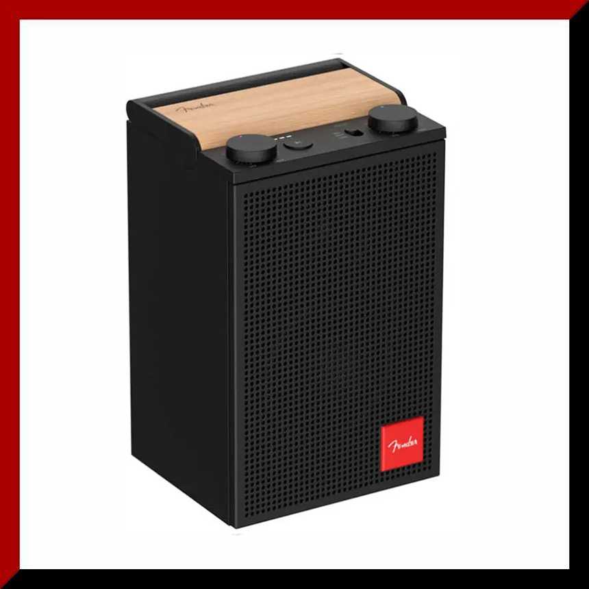 FENDER ลำโพงบลูทูธ รุ่น ELIE 6 - Skyscraper Black - รับประกัน 1 ปี