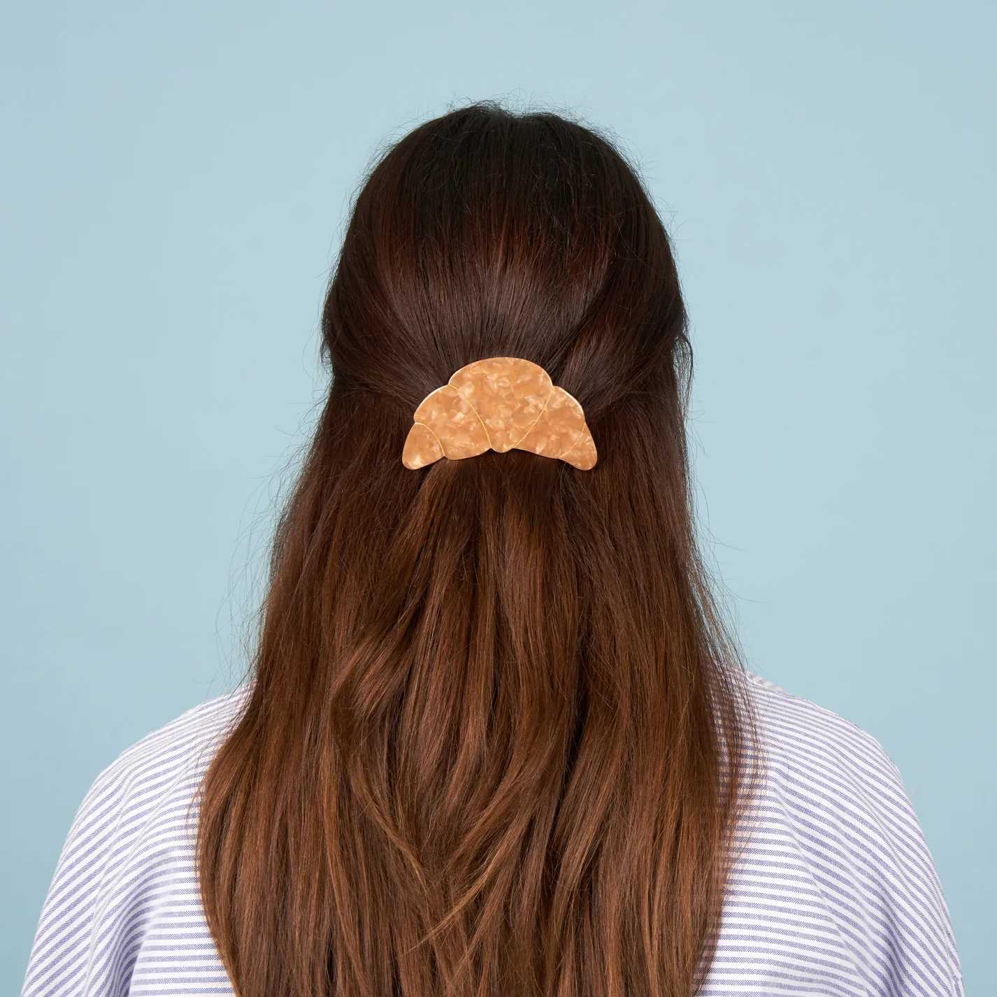 Coucou Suzette French Barrette - Croissant