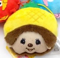 Monchhichi Face Push  Holder ตัวแขวนกระเป๋า น่ารัก