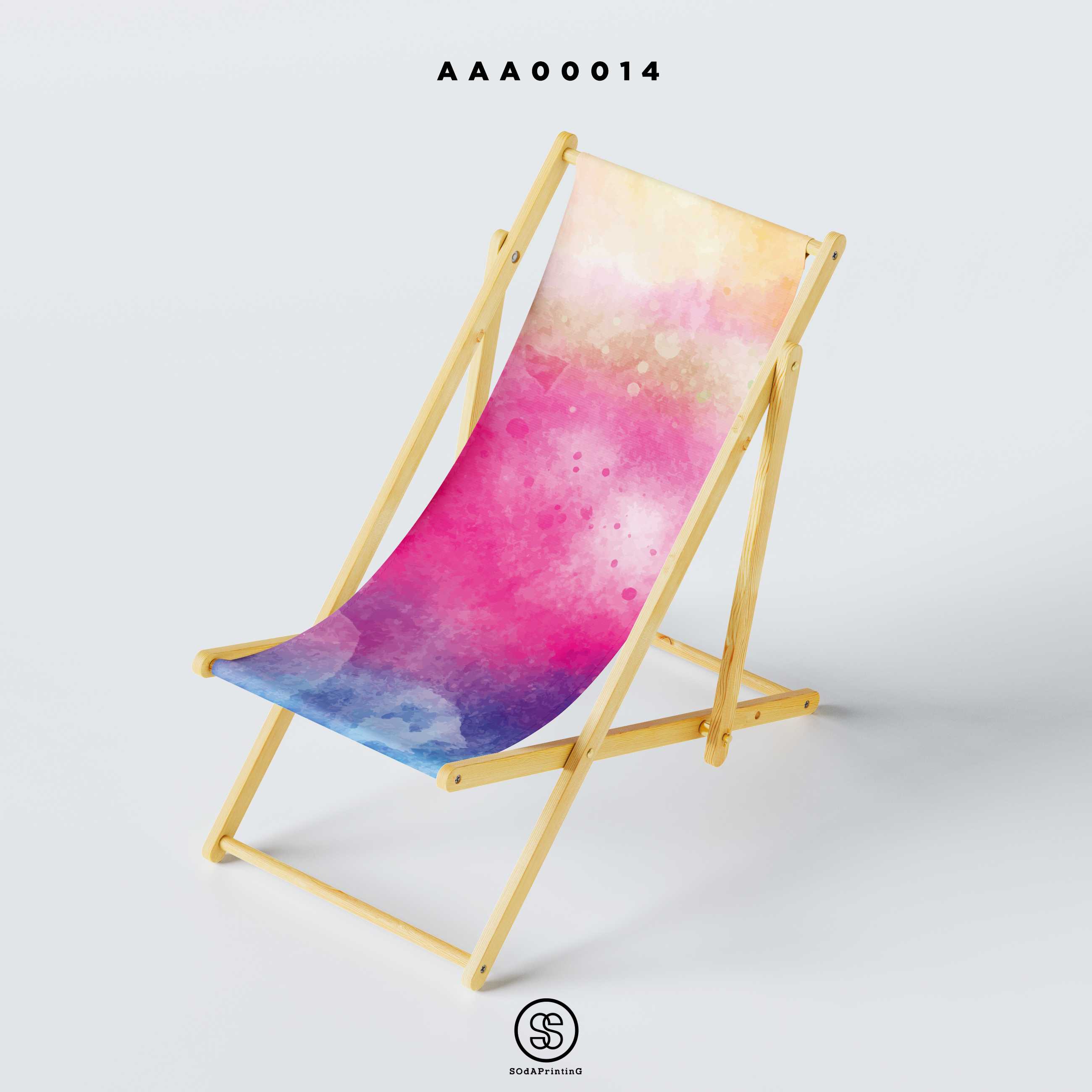 เก้าอี้ชายหาด สีมัดย้อม AAA00014 #SOdACollection #เก้าอี้ชายหาด