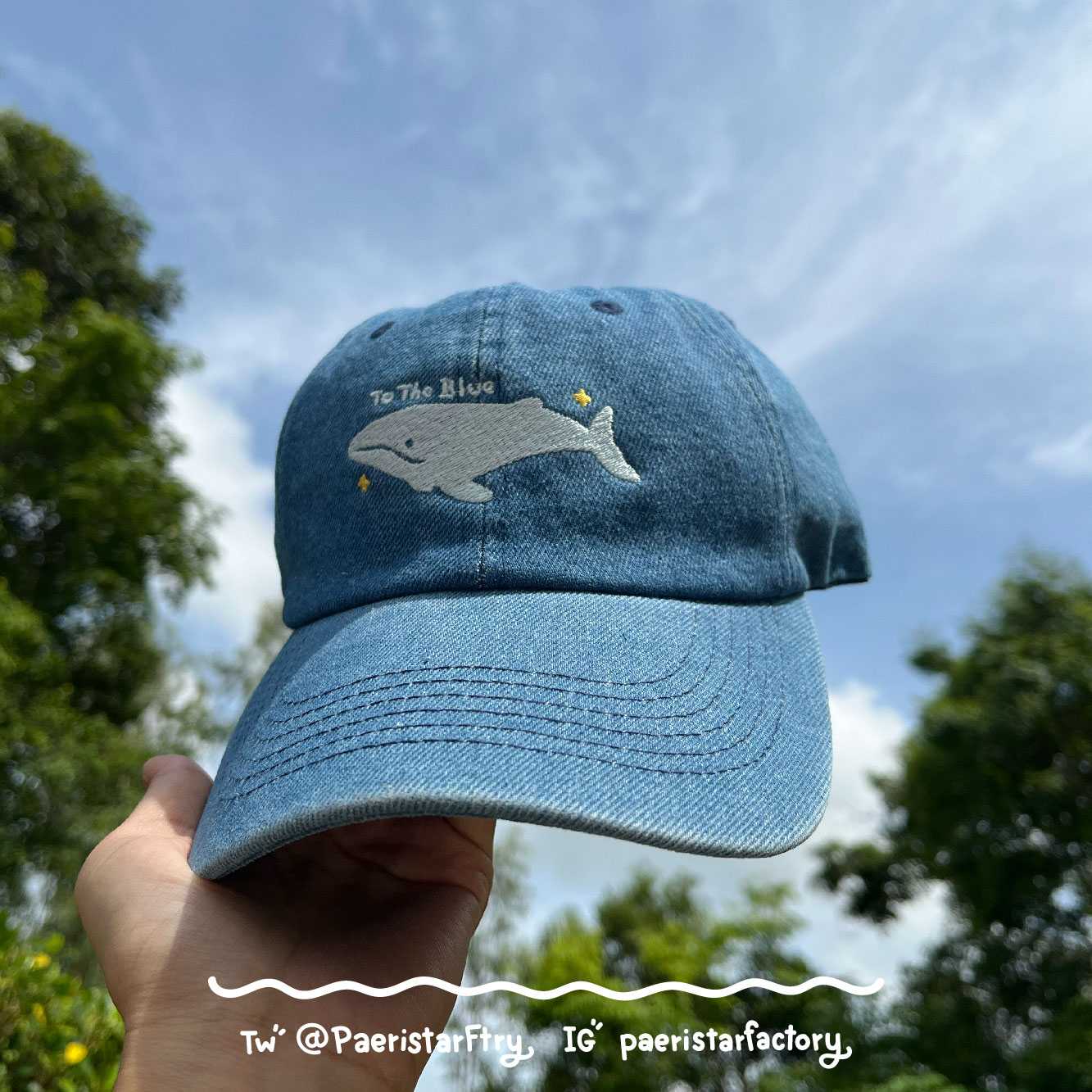 To The Blue Baseball Cap