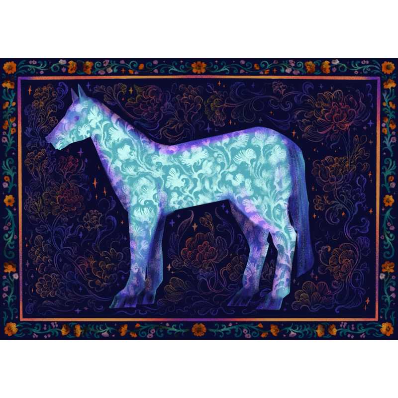 Blur Horse