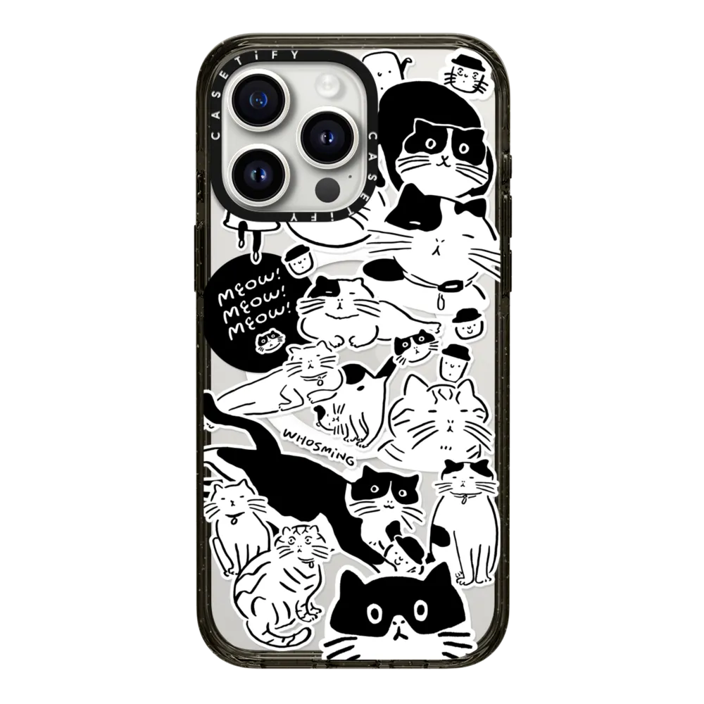 [พร้อมส่ง] CASETiFY | WHOSMiNG MEOW! MEOW! MEOW!